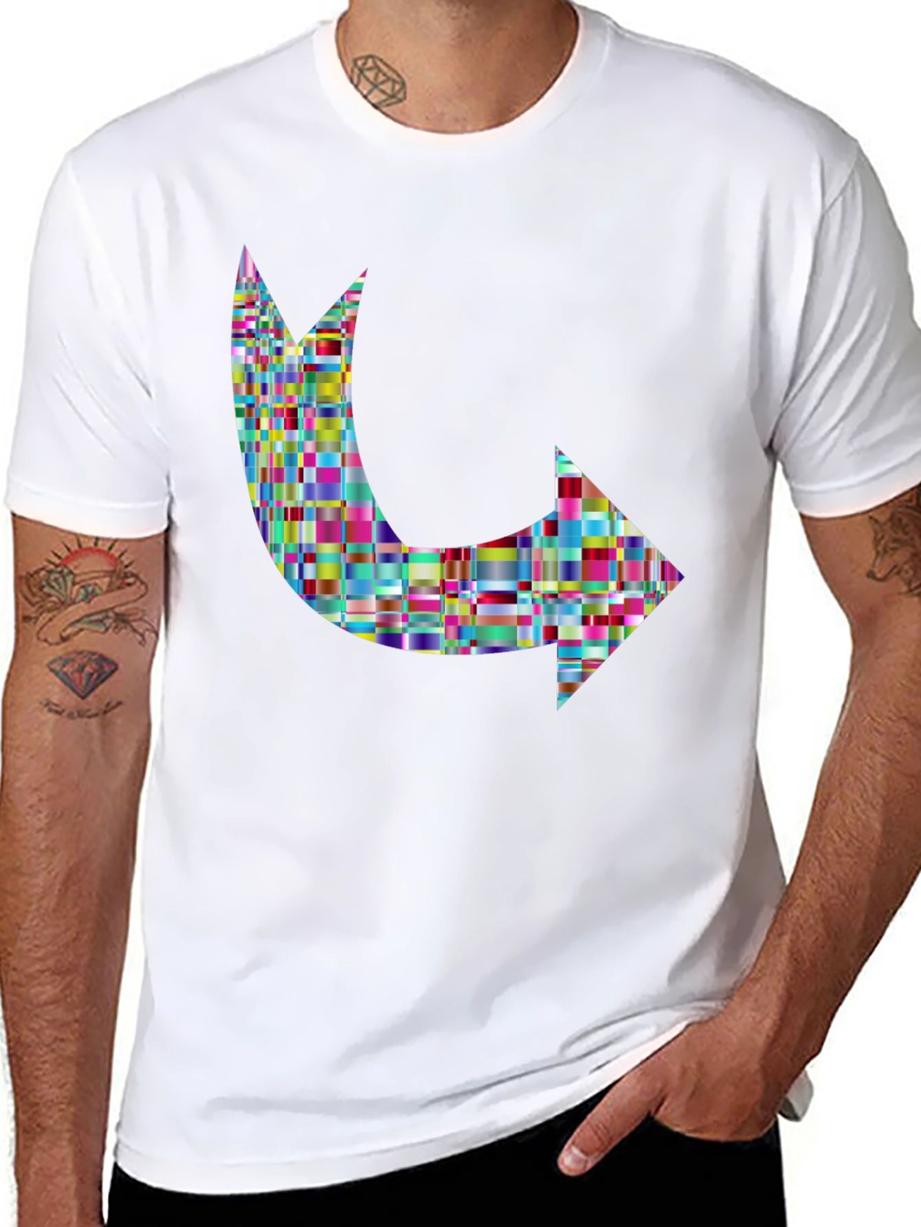 Abstract Arrow T-Shirt - Mens Graphic Tee