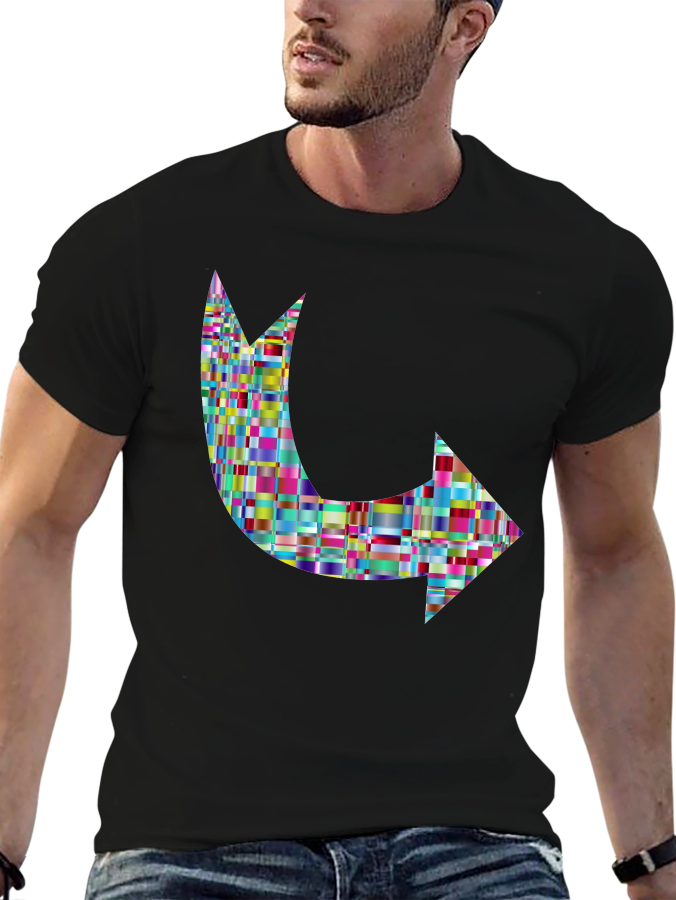Abstract Arrow T-Shirt - Mens Graphic Tee