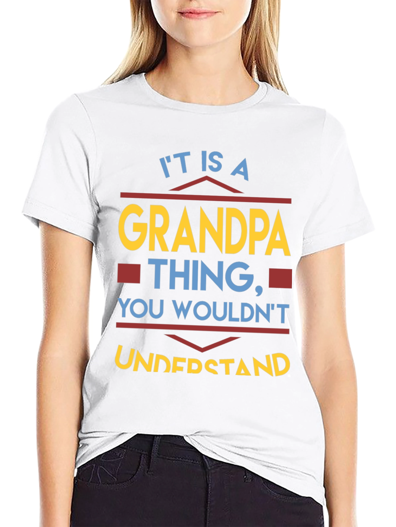 Grandpa Thing T-Shirt Funny Grandfather Tee