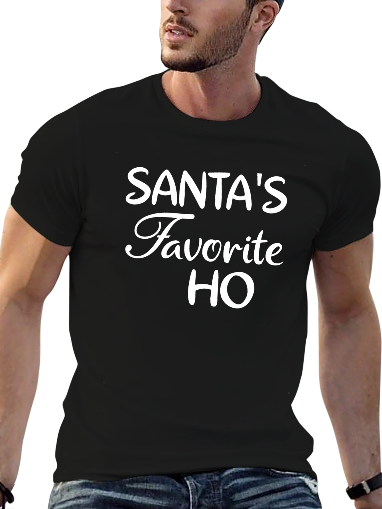 Santas Favorite HO - Graphic Tee