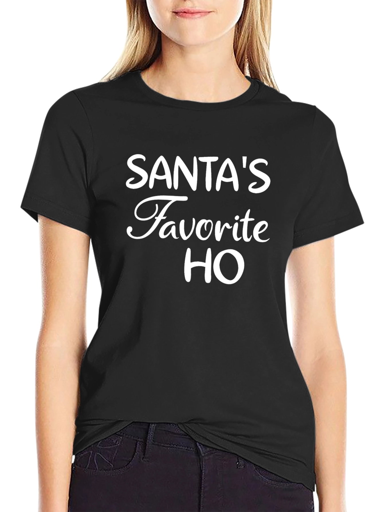 Santas Favorite HO - Graphic Tee