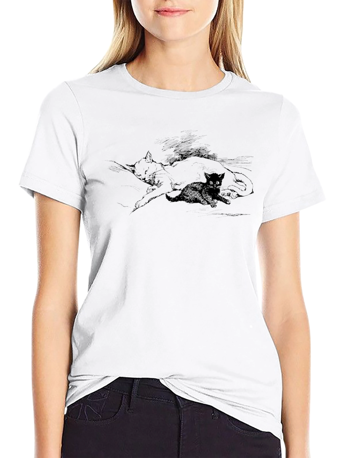 Black Cat Nap T-Shirt
