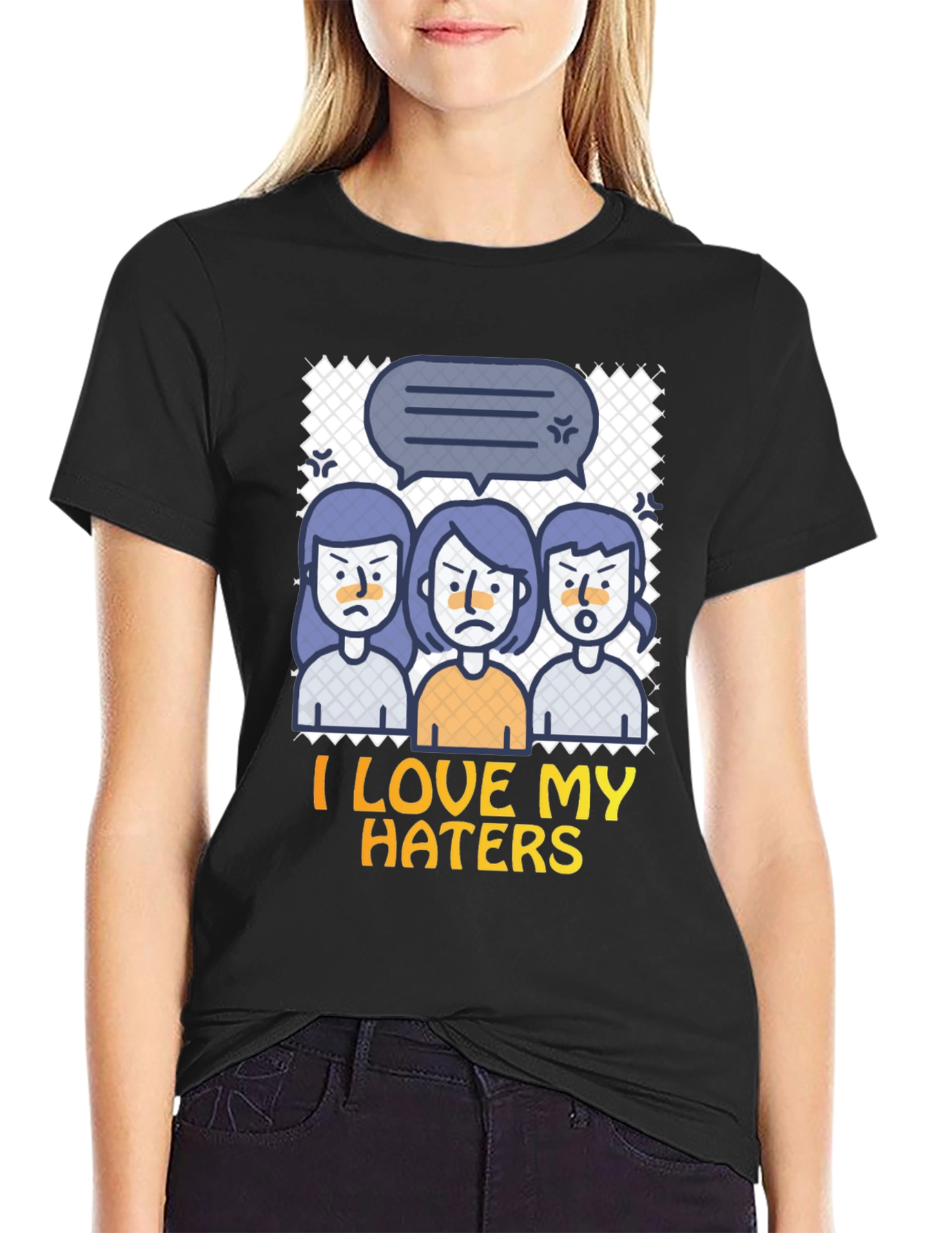 I Love My Haters Graphic Tee