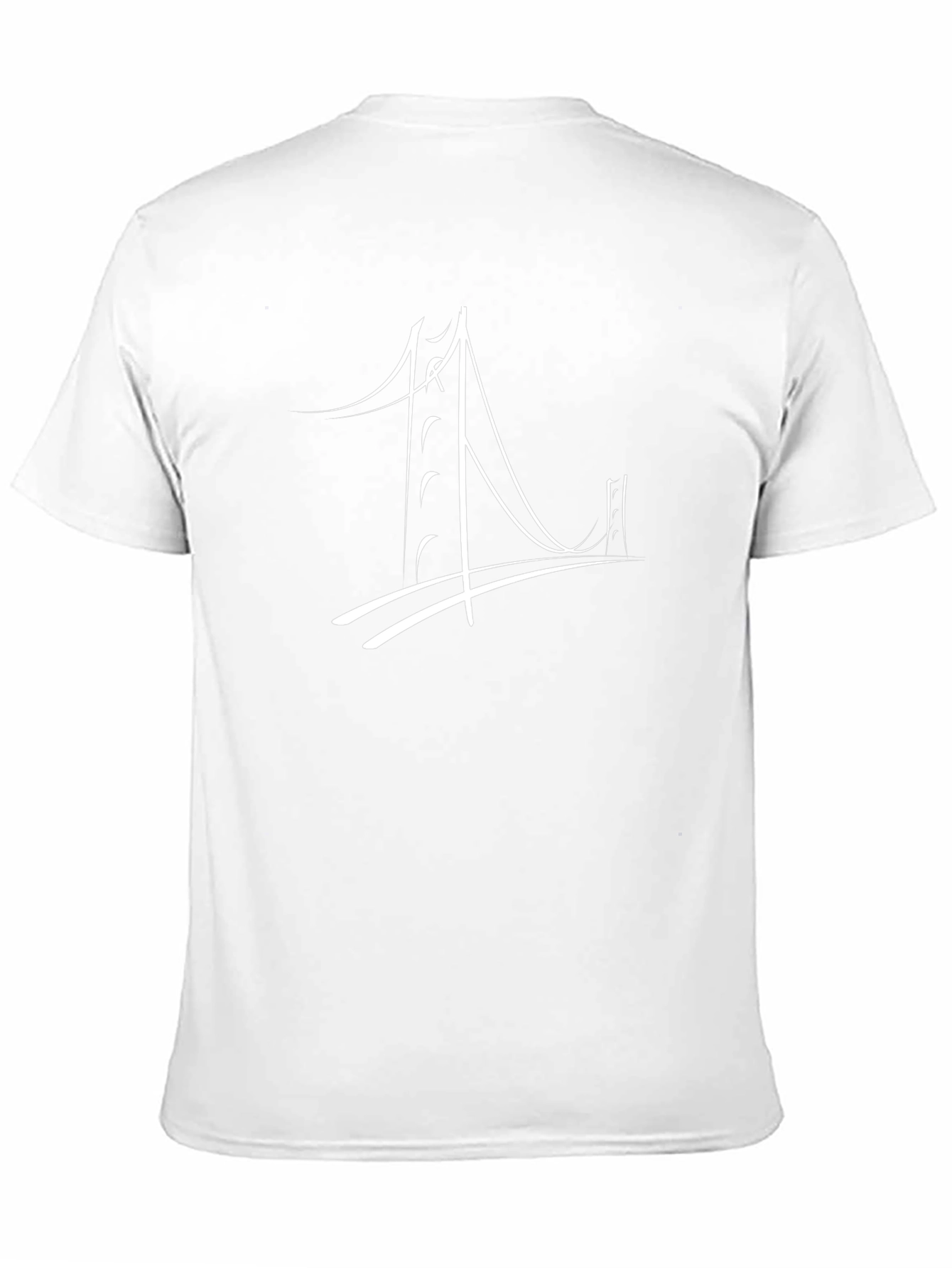 Abstract Bridge Graphic T-Shirt