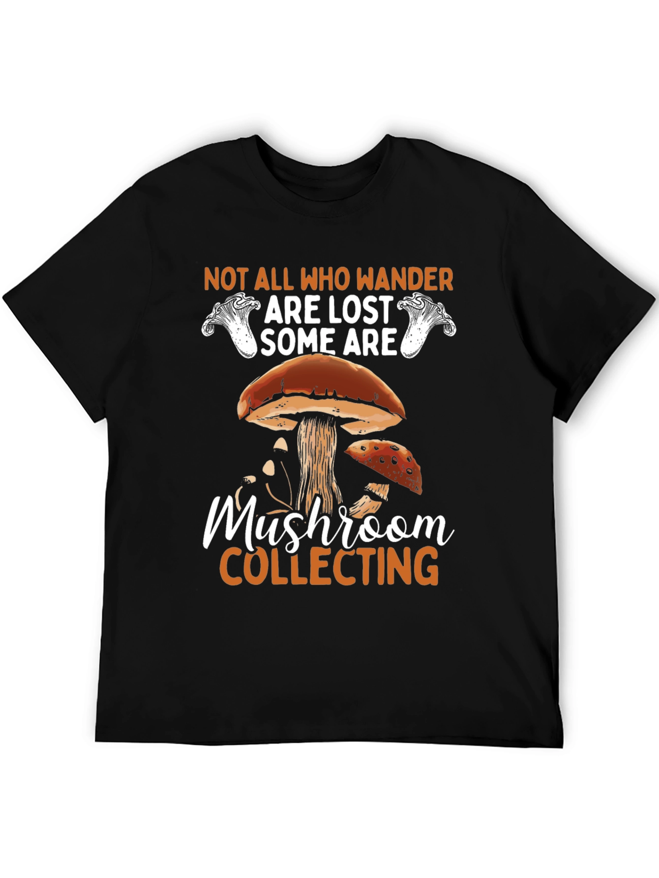 Mushroom Collecting T-Shirt - Nature Lover Apparel