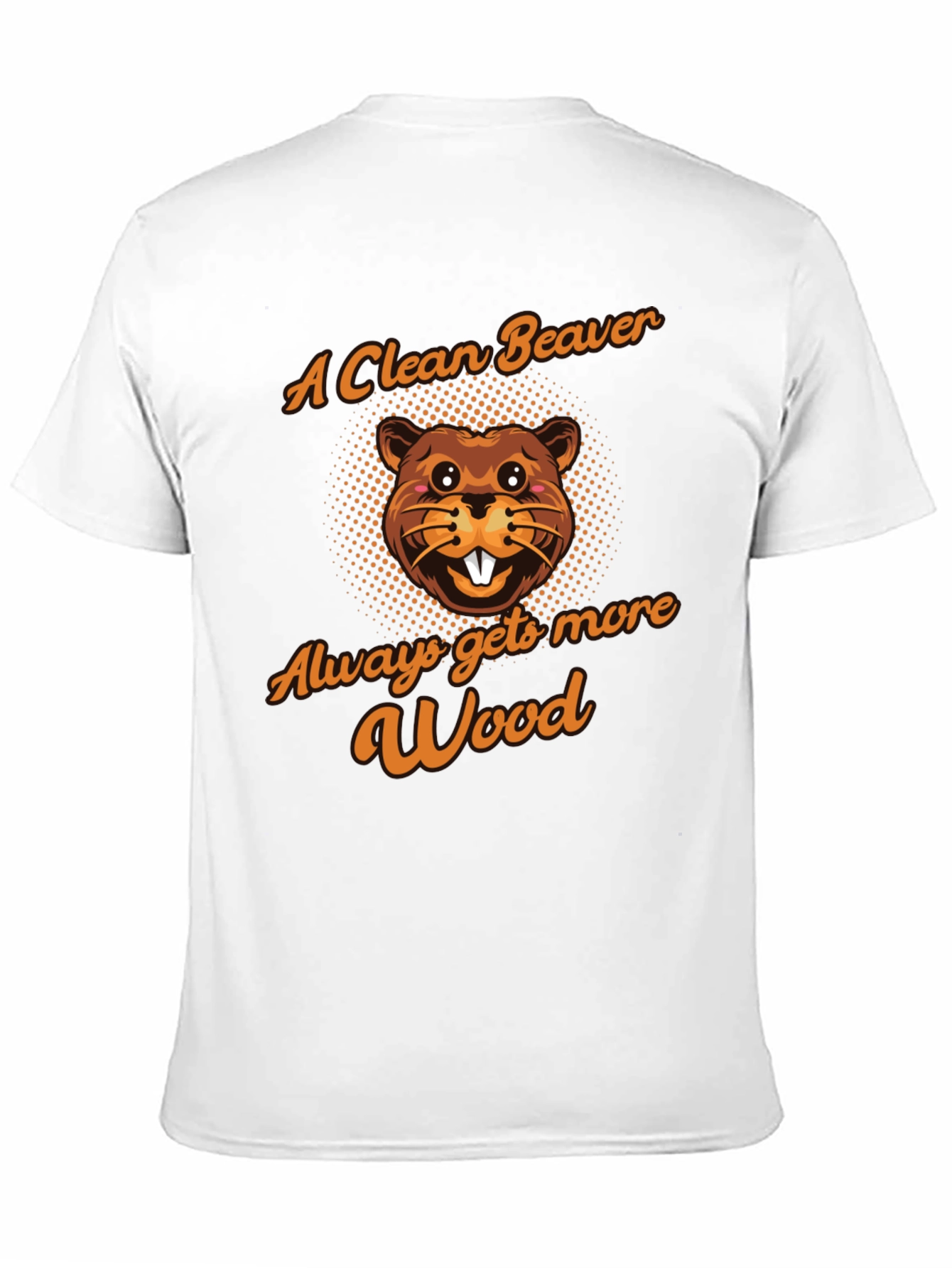 Funny Beaver Graphic T-Shirt - More Wood