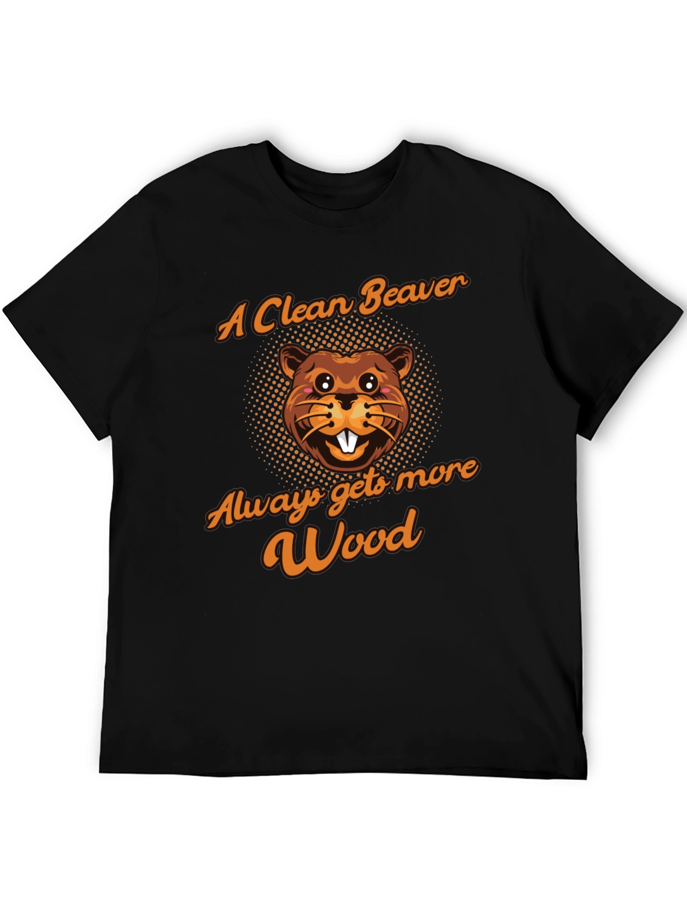 Funny Beaver Graphic T-Shirt - More Wood