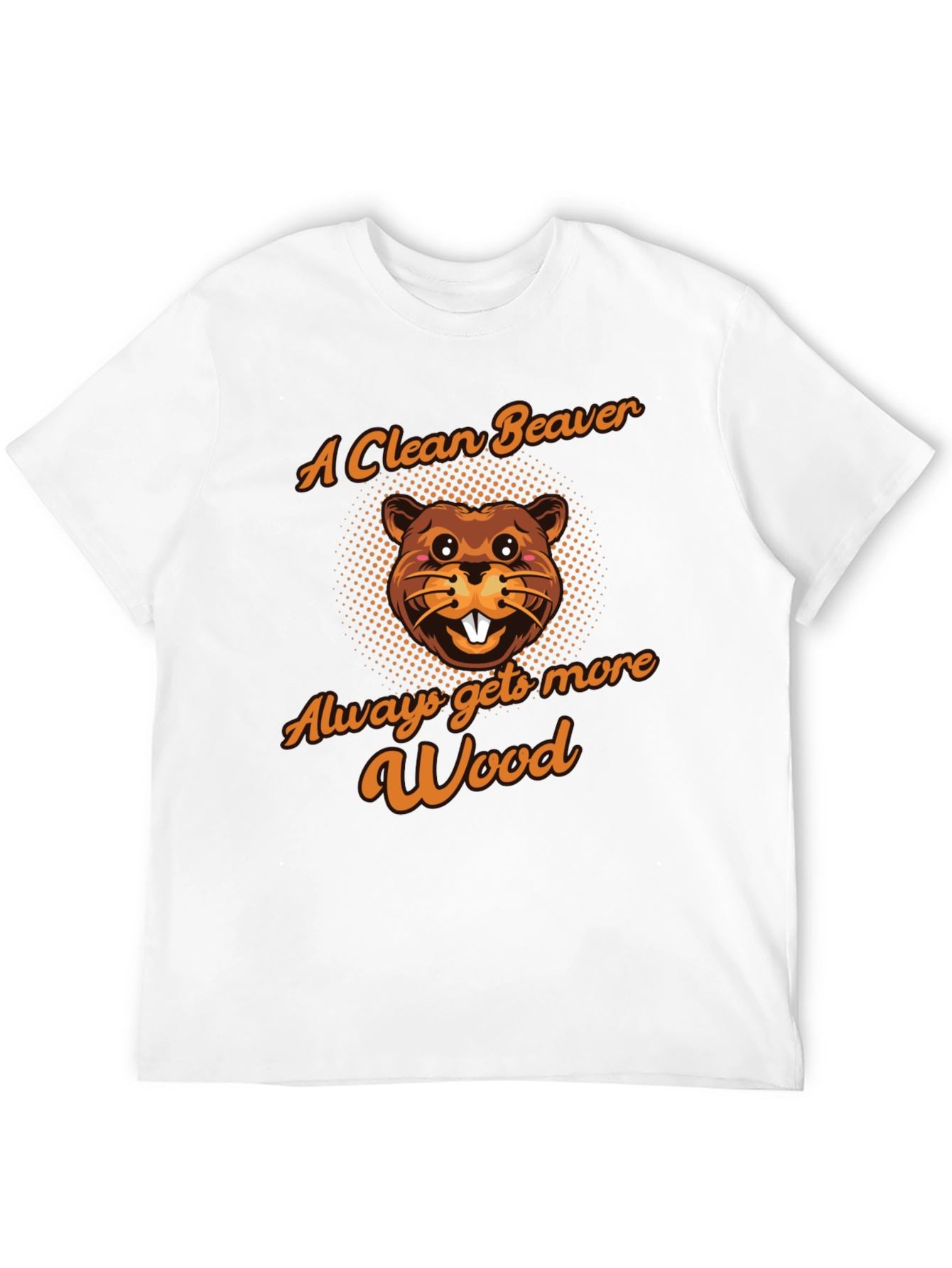 Funny Beaver Graphic T-Shirt - More Wood
