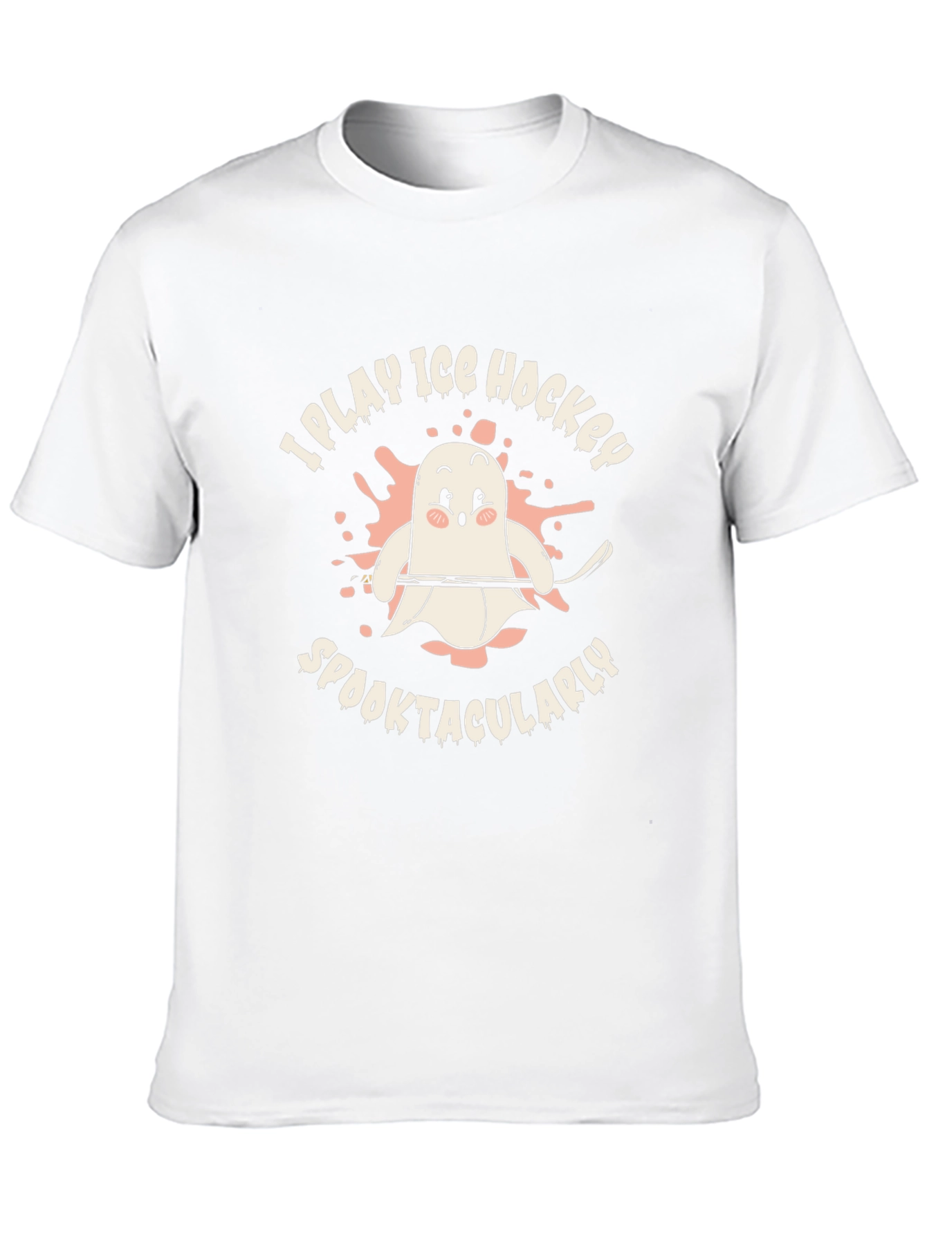 I Play Ice Hockey Spooktacularly T-Shirt