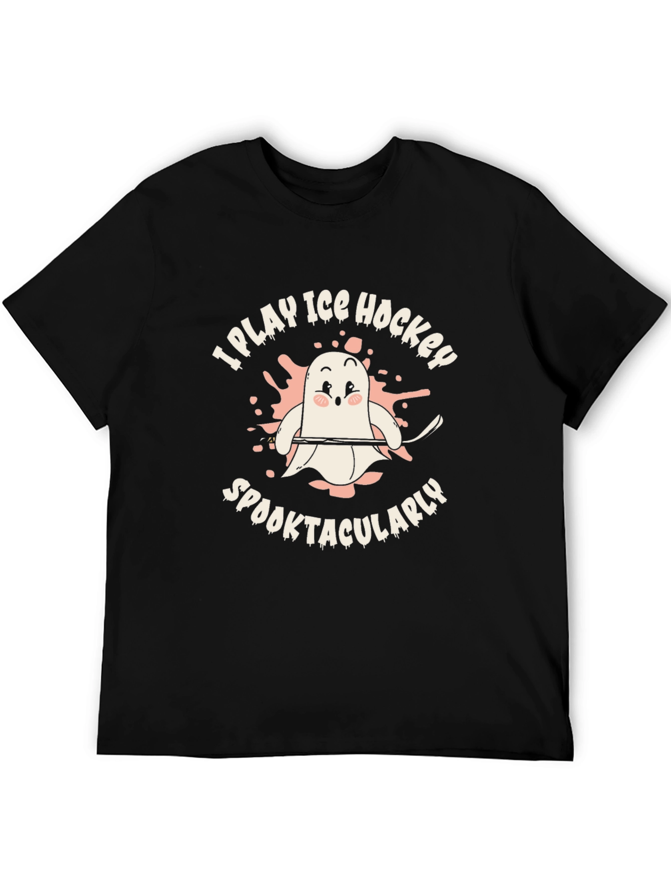I Play Ice Hockey Spooktacularly T-Shirt