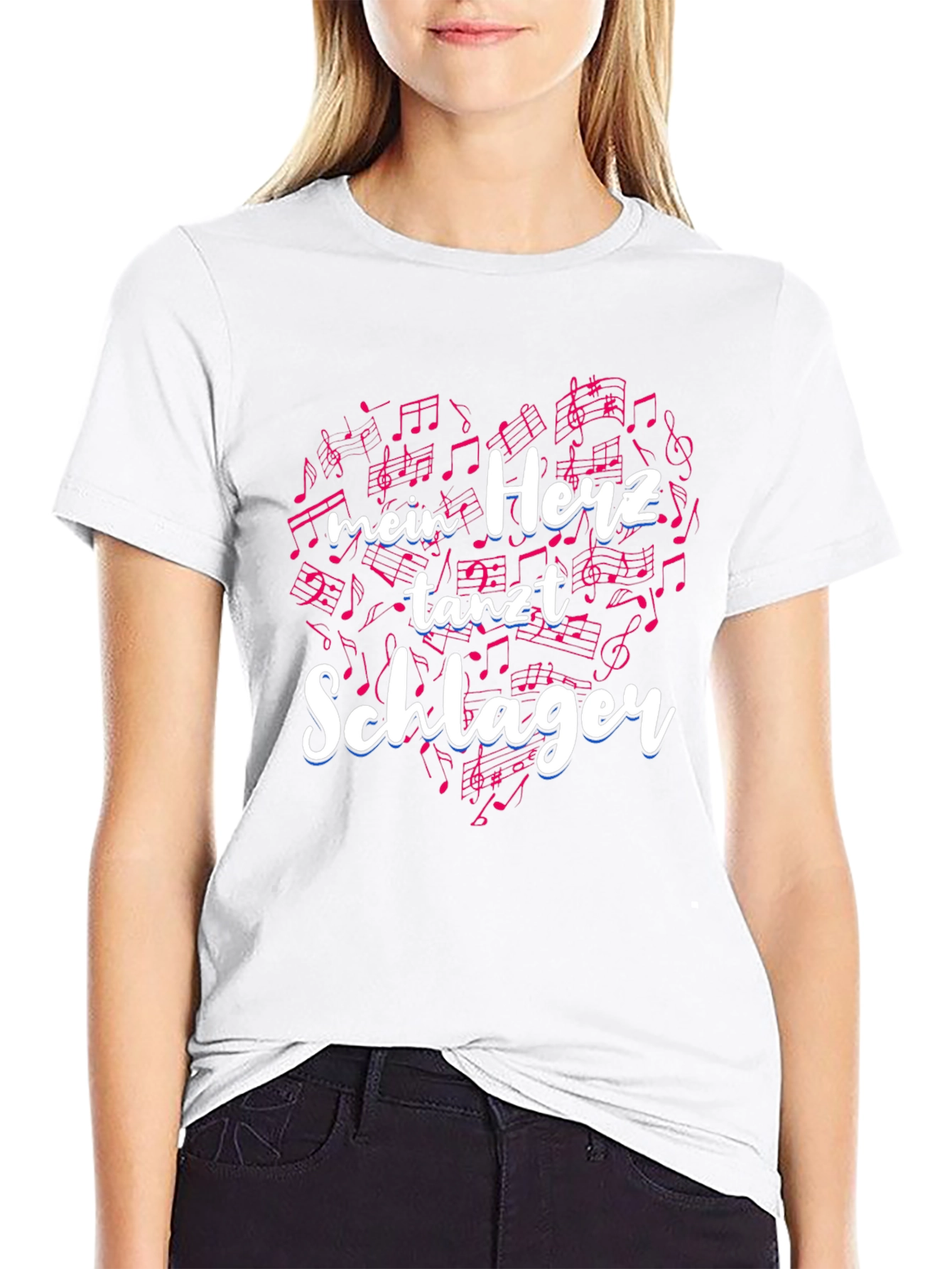 Mein Herz Tanzt Schlager Graphic T-Shirt
