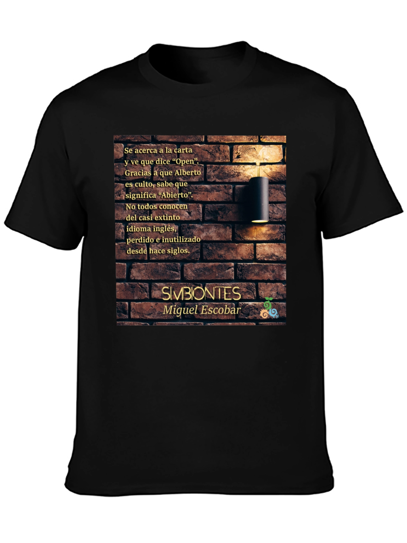 Literary Brick Wall T-Shirt