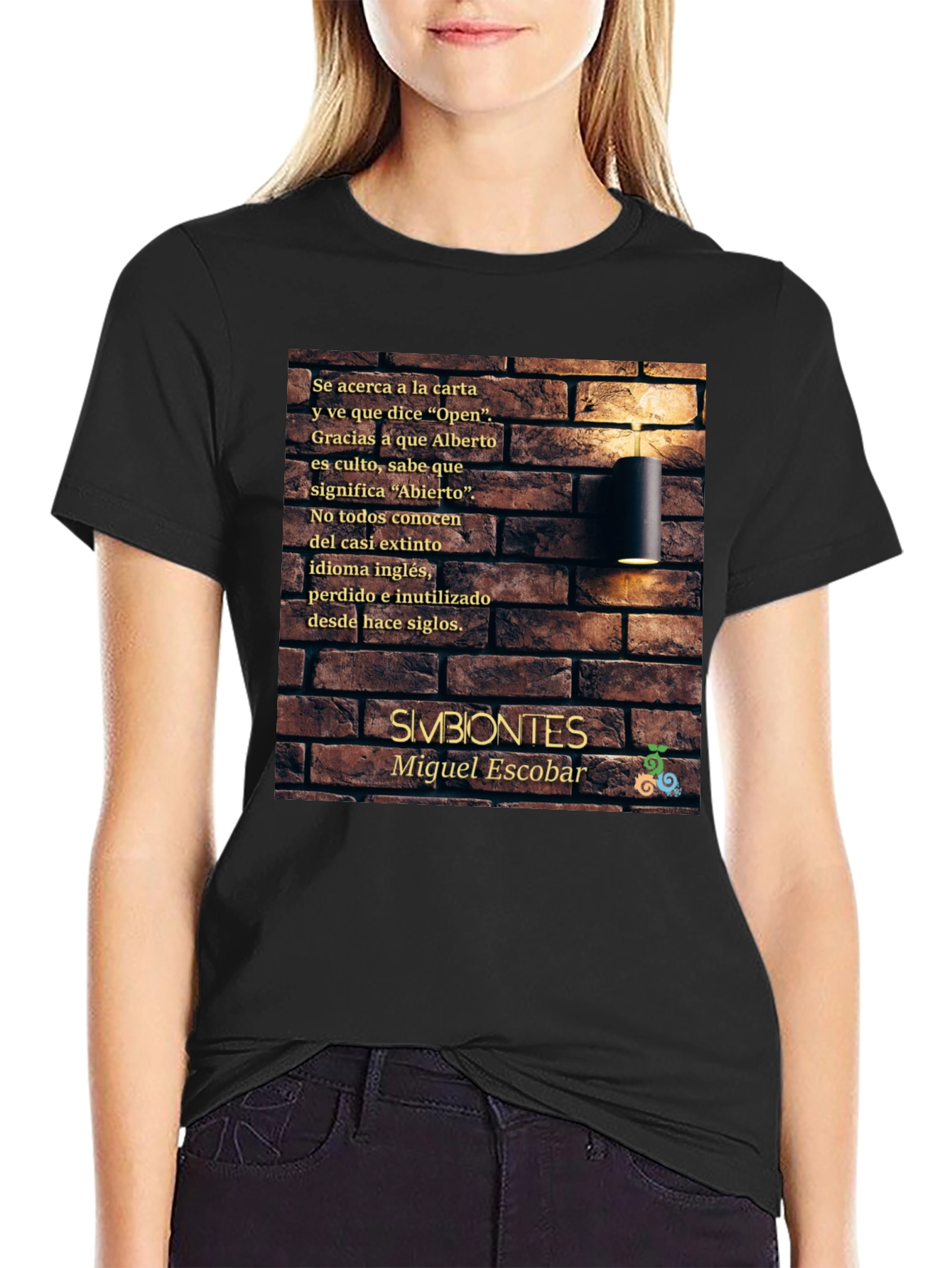 Literary Brick Wall T-Shirt
