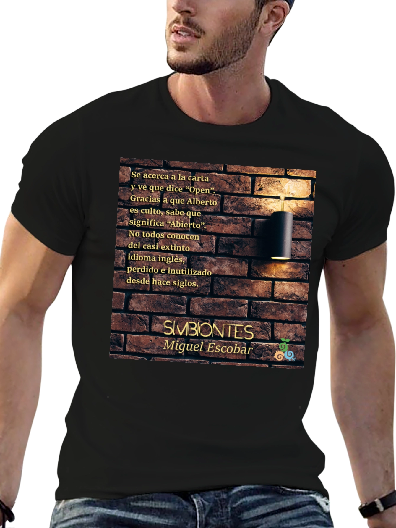 Literary Brick Wall T-Shirt