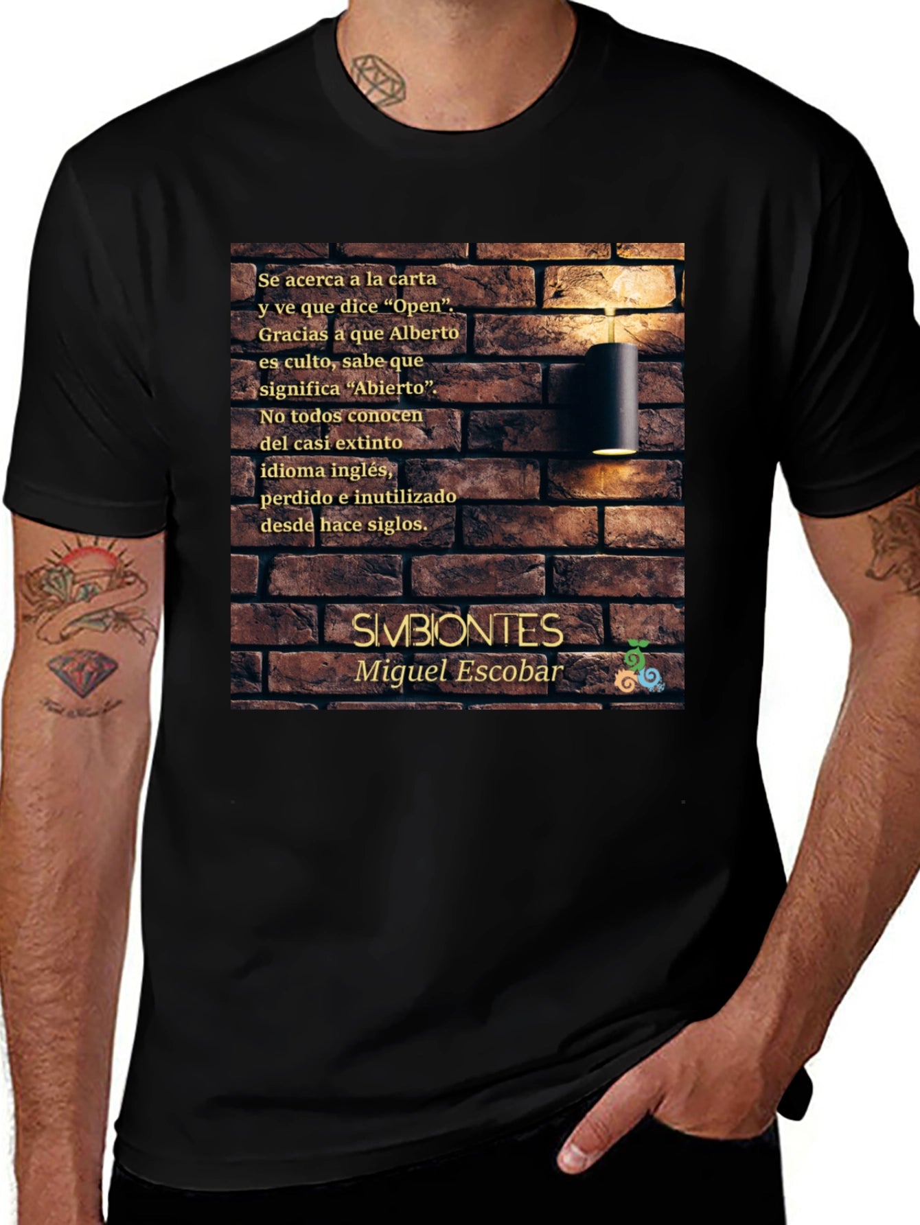 Literary Brick Wall T-Shirt