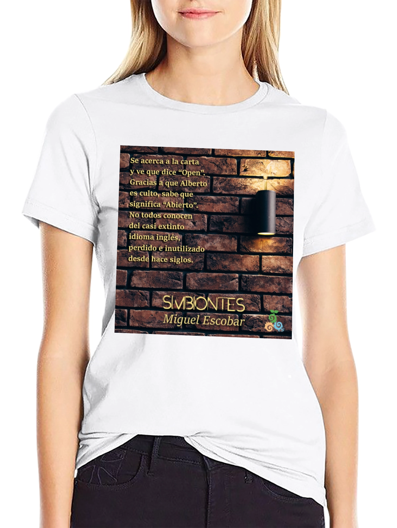 Literary Brick Wall T-Shirt