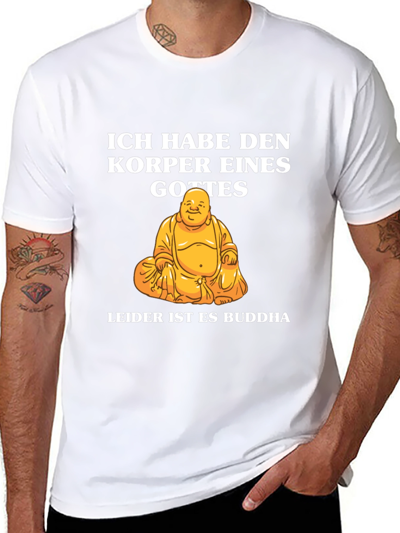 Ich Habe Den Korper Buddha T-Shirt