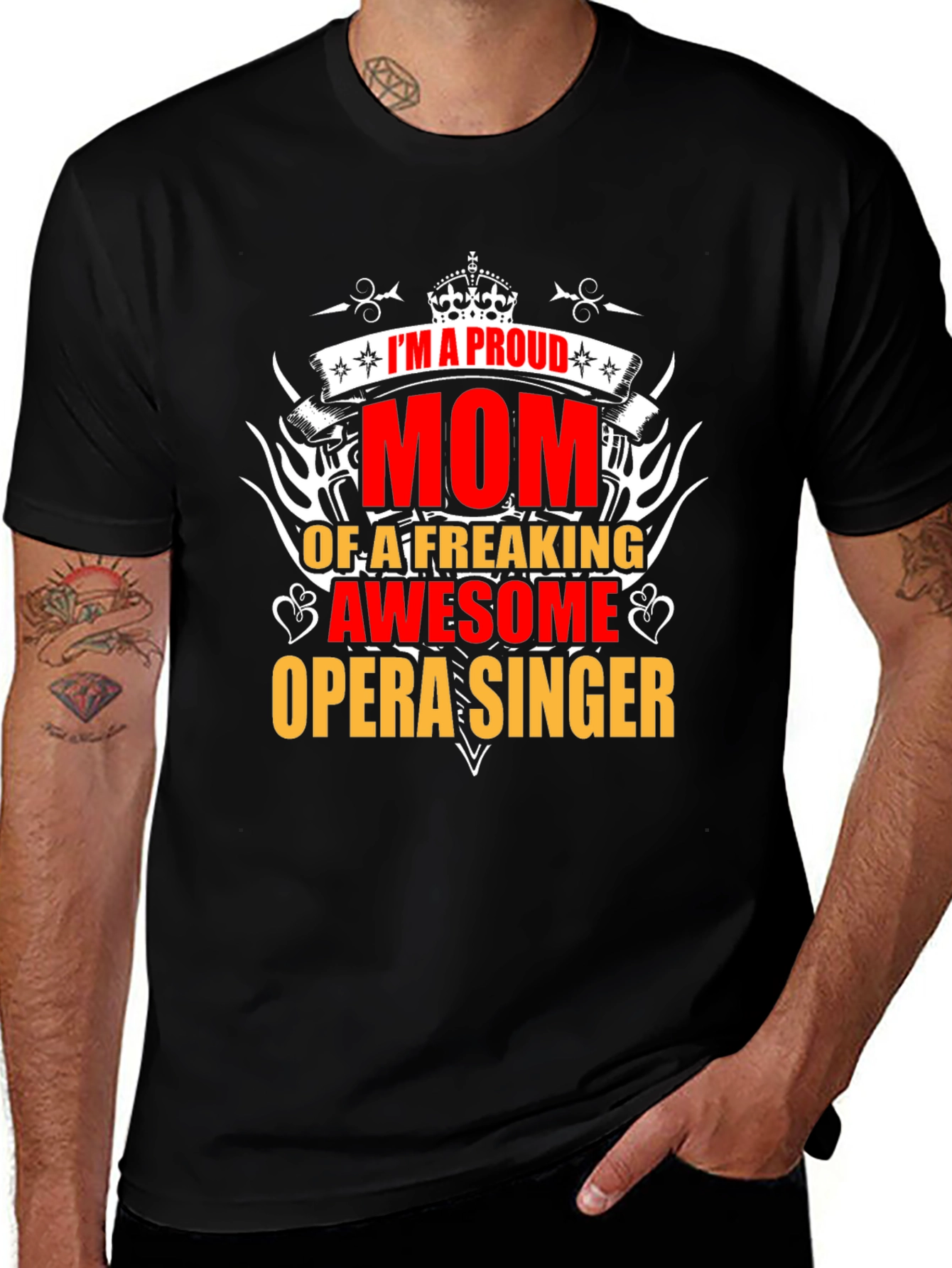 Proud Mom of an Awesome Opera Singer T-Shirt