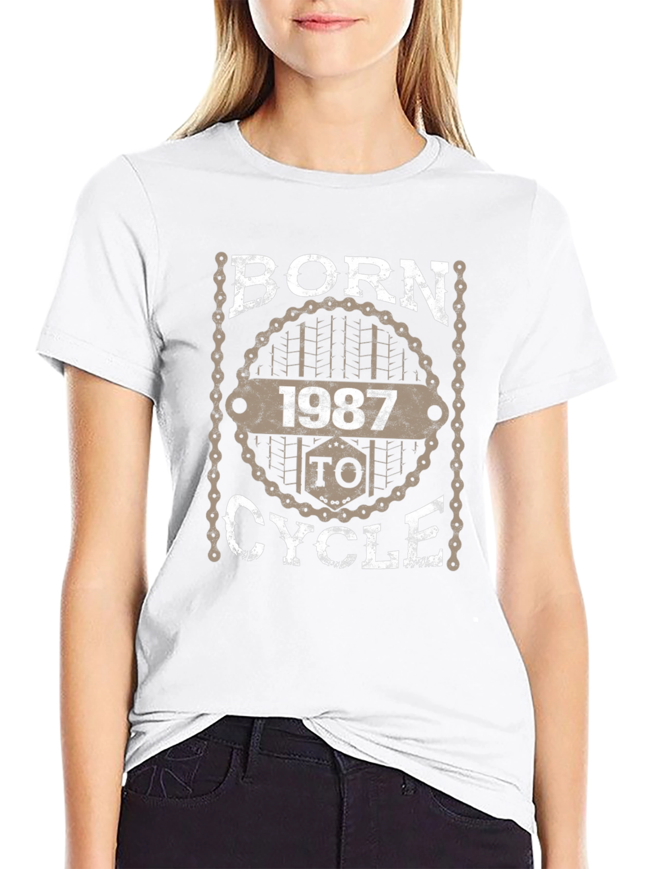 Born In 1987 To Cycle T-Shirt