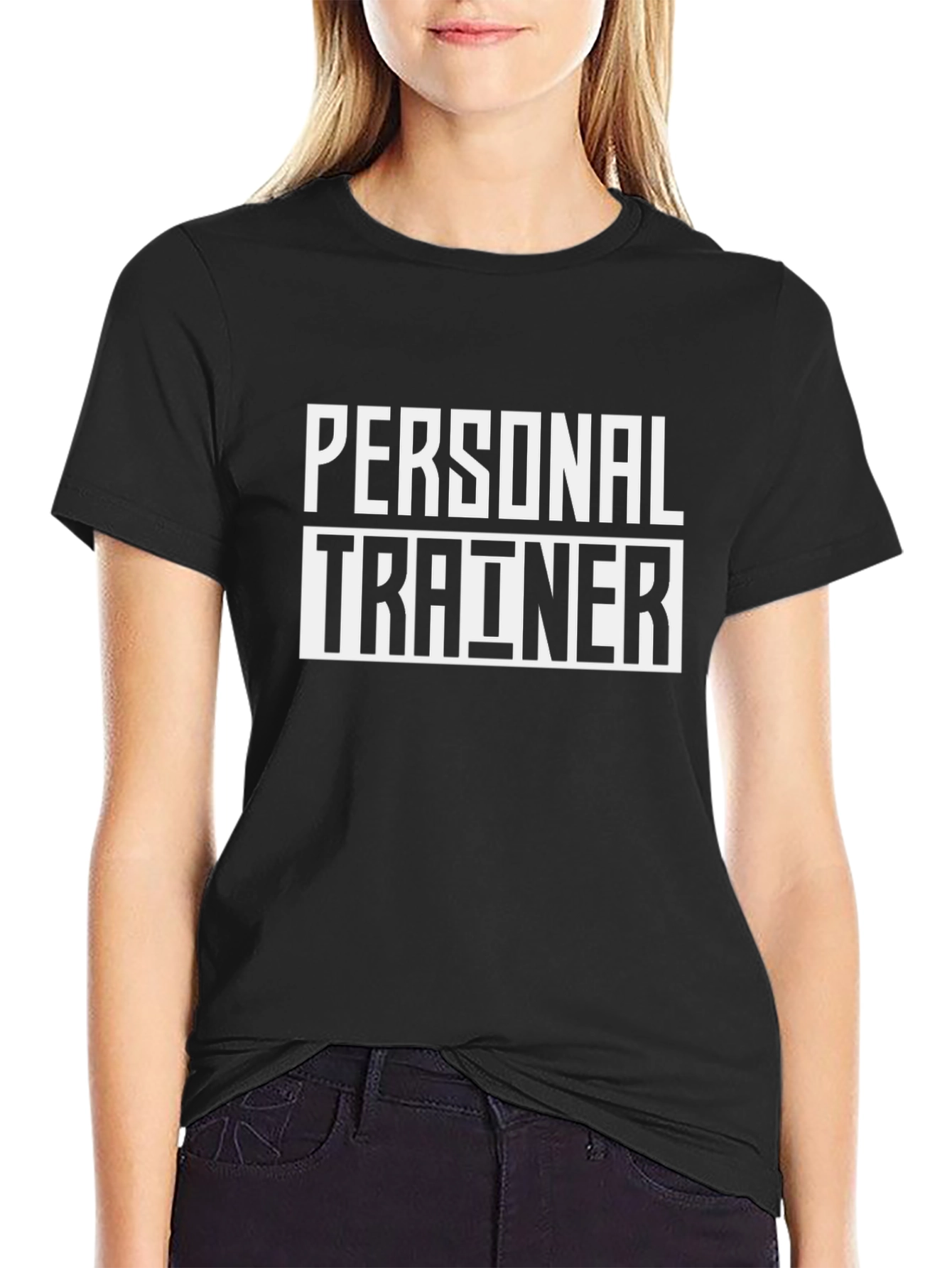 Personal Trainer Graphic Tee - Black