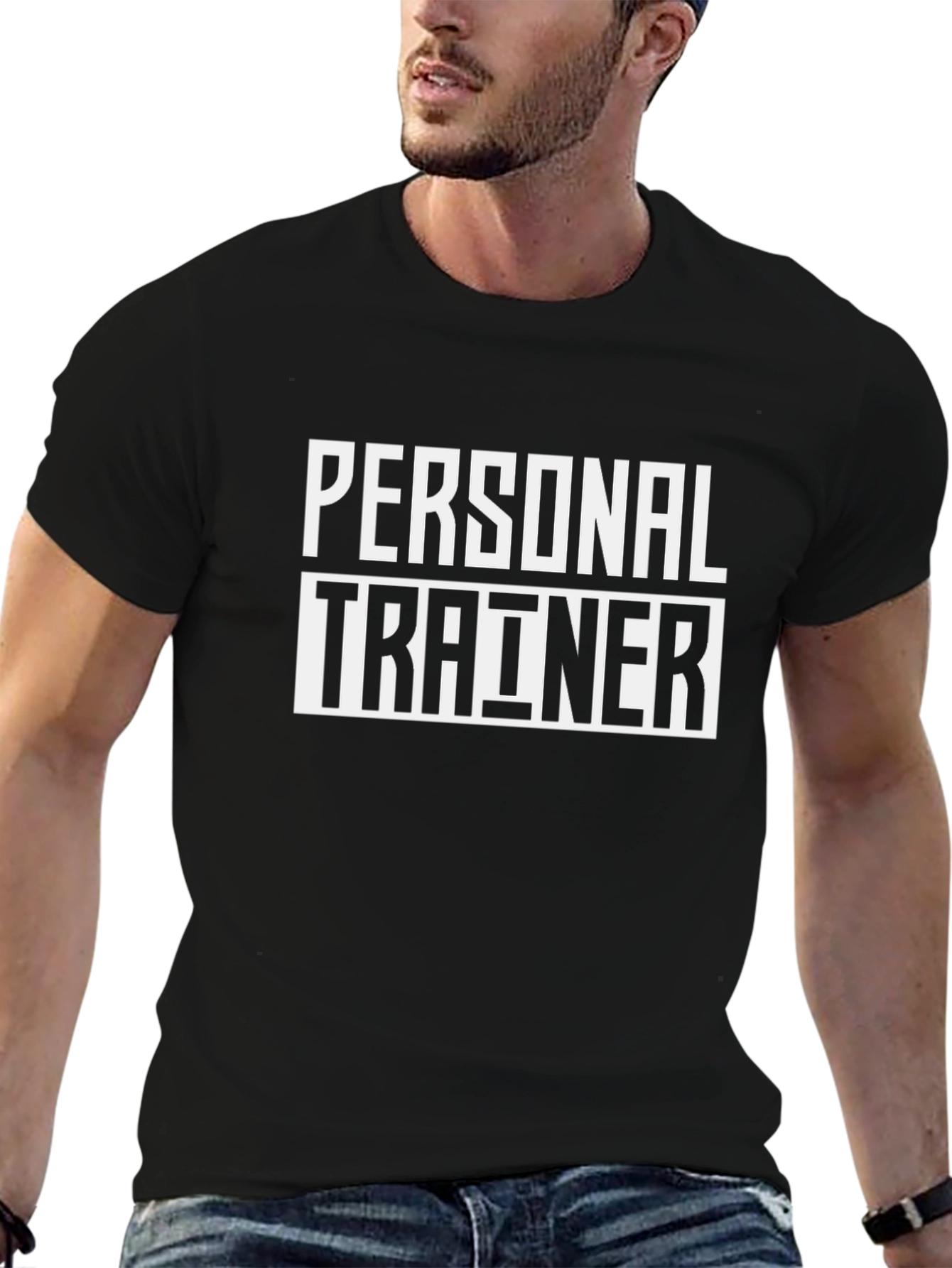 Personal Trainer Graphic Tee - Black