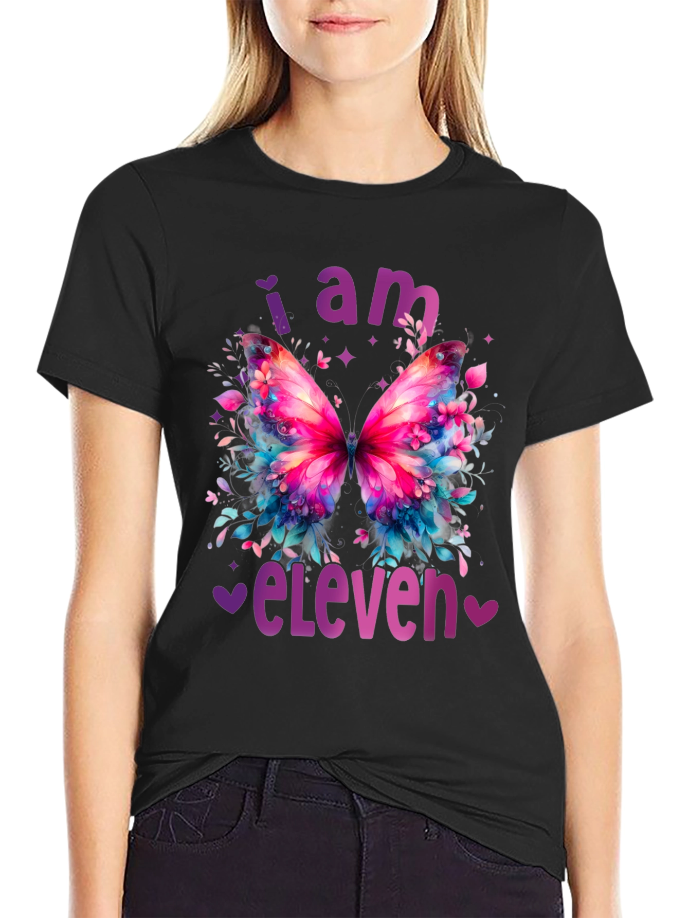 I am Eleven Butterfly T-Shirt