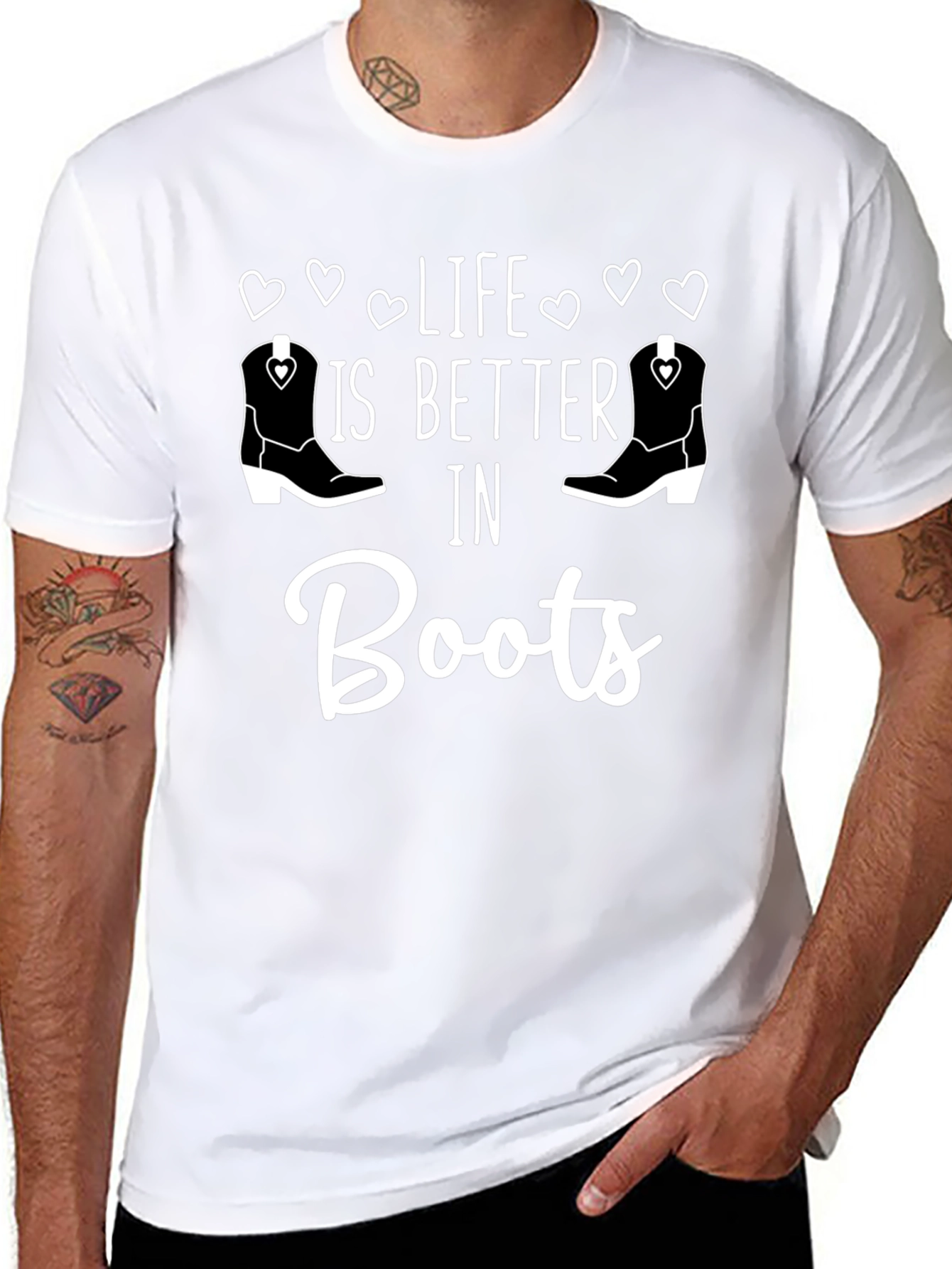 Life is Better in Boots T-Shirt