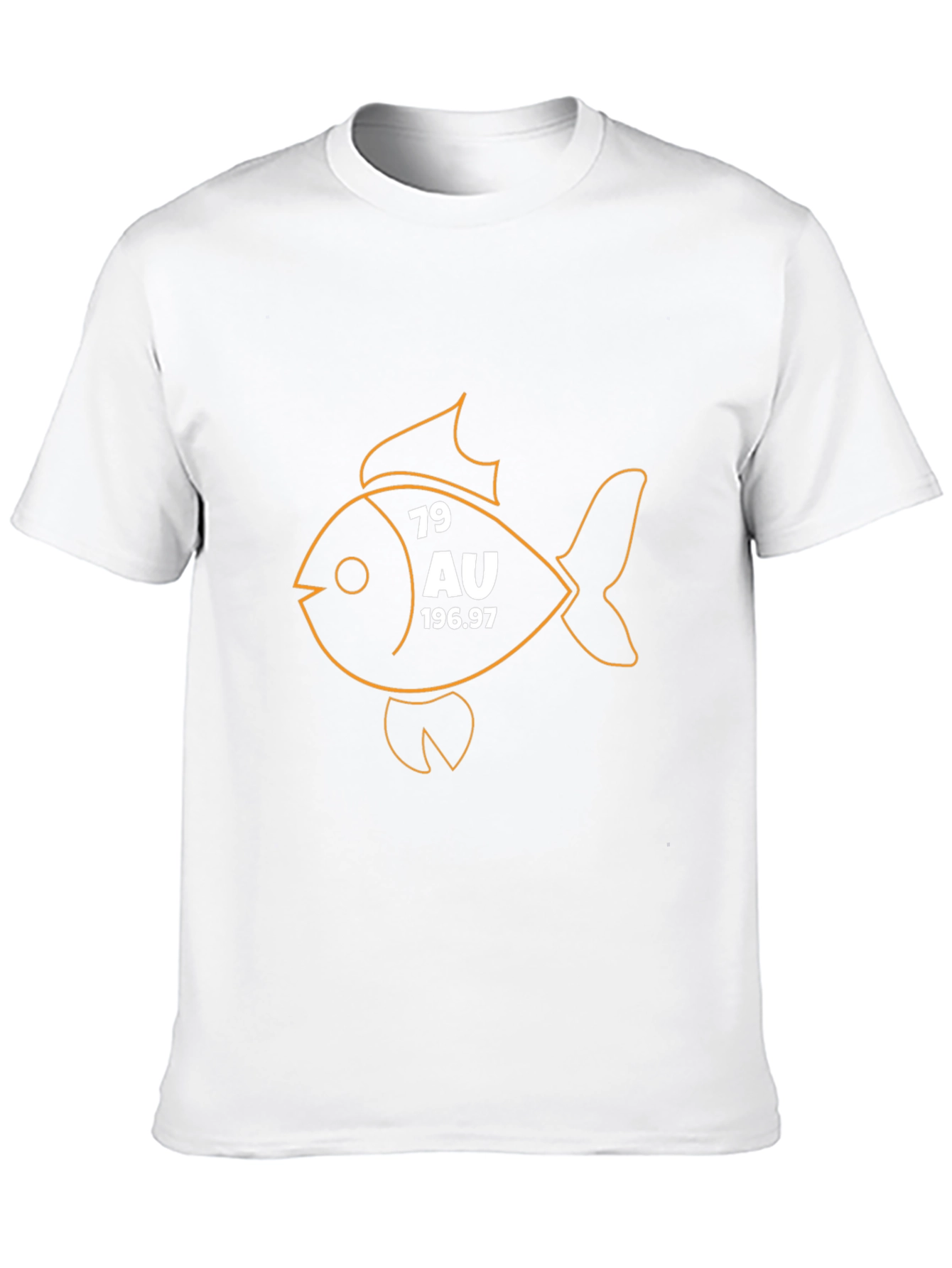 Periodic Table Fish Graphic T-Shirt