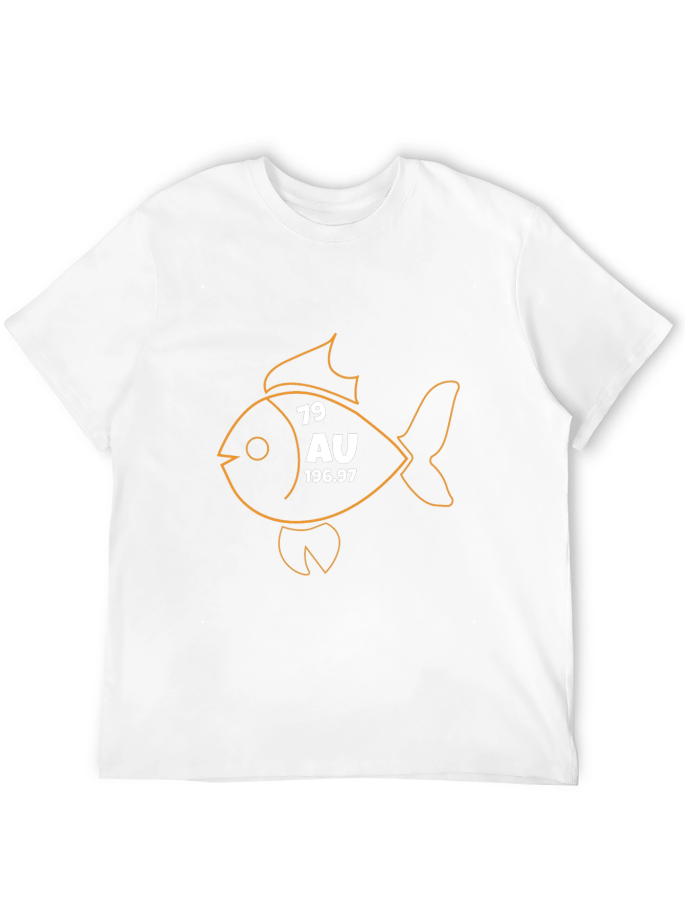 Periodic Table Fish Graphic T-Shirt