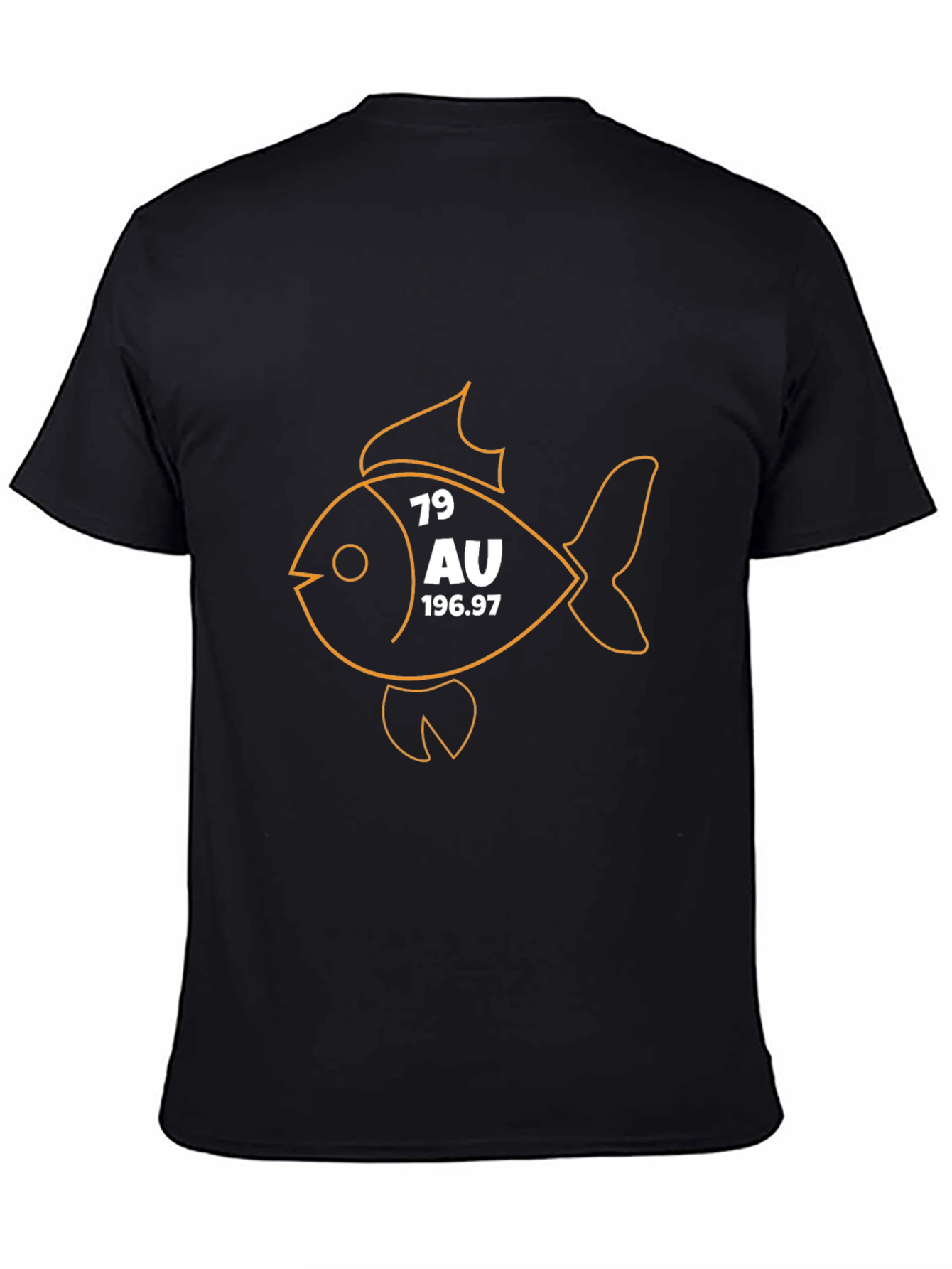 Periodic Table Fish Graphic T-Shirt