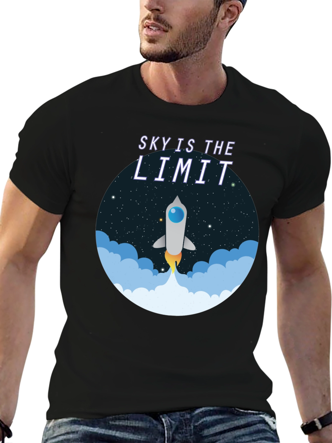 Sky is the Limit Rocket T-Shirt