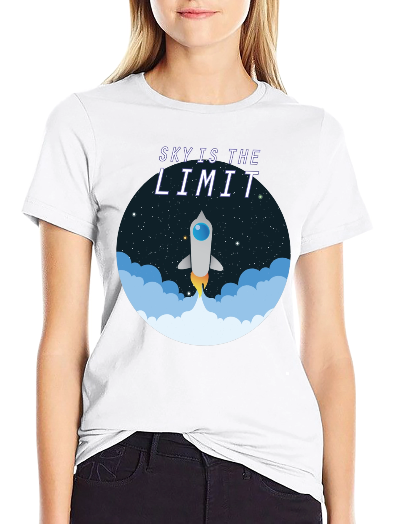 Sky is the Limit Rocket T-Shirt