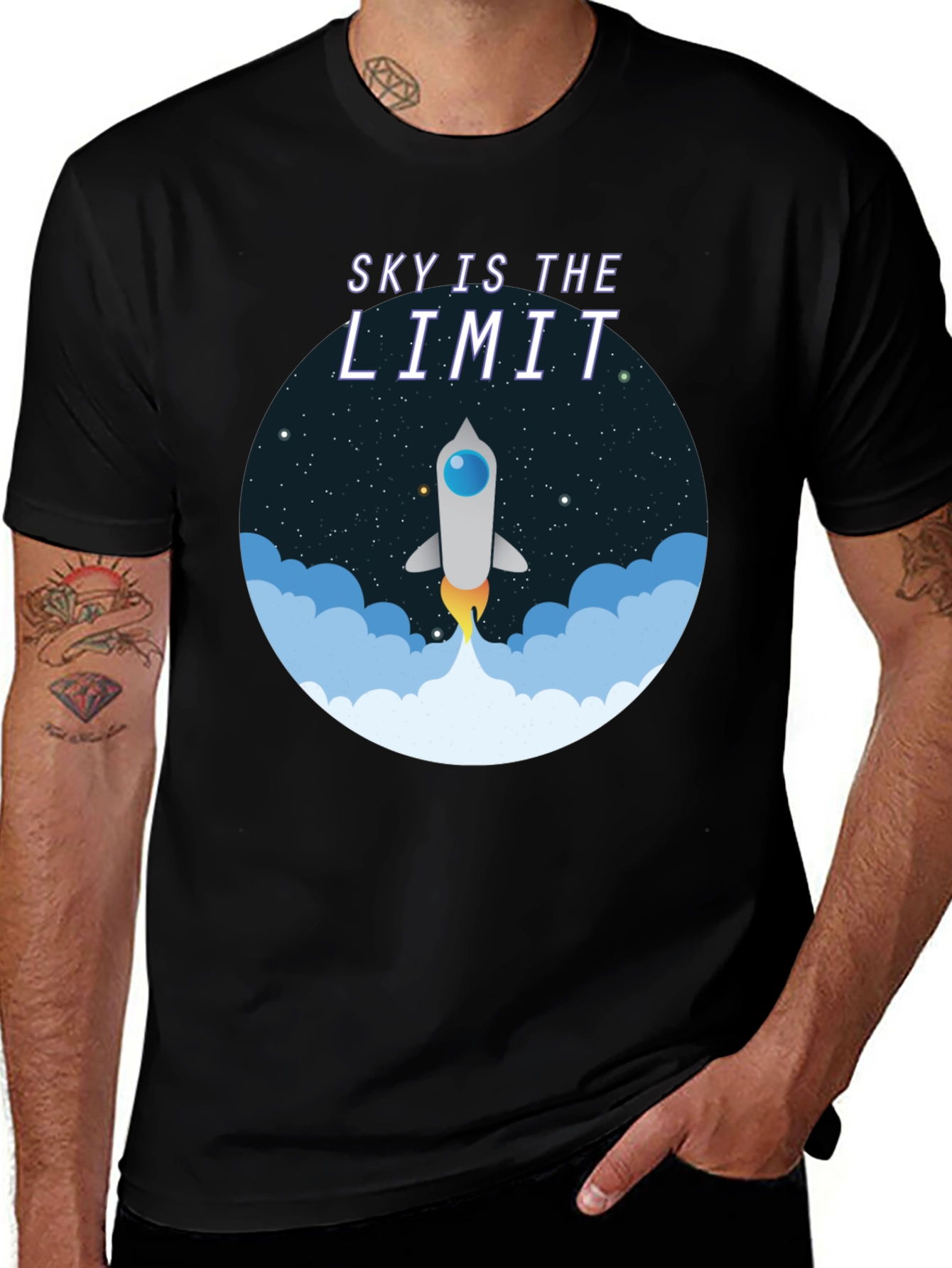 Sky is the Limit Rocket T-Shirt