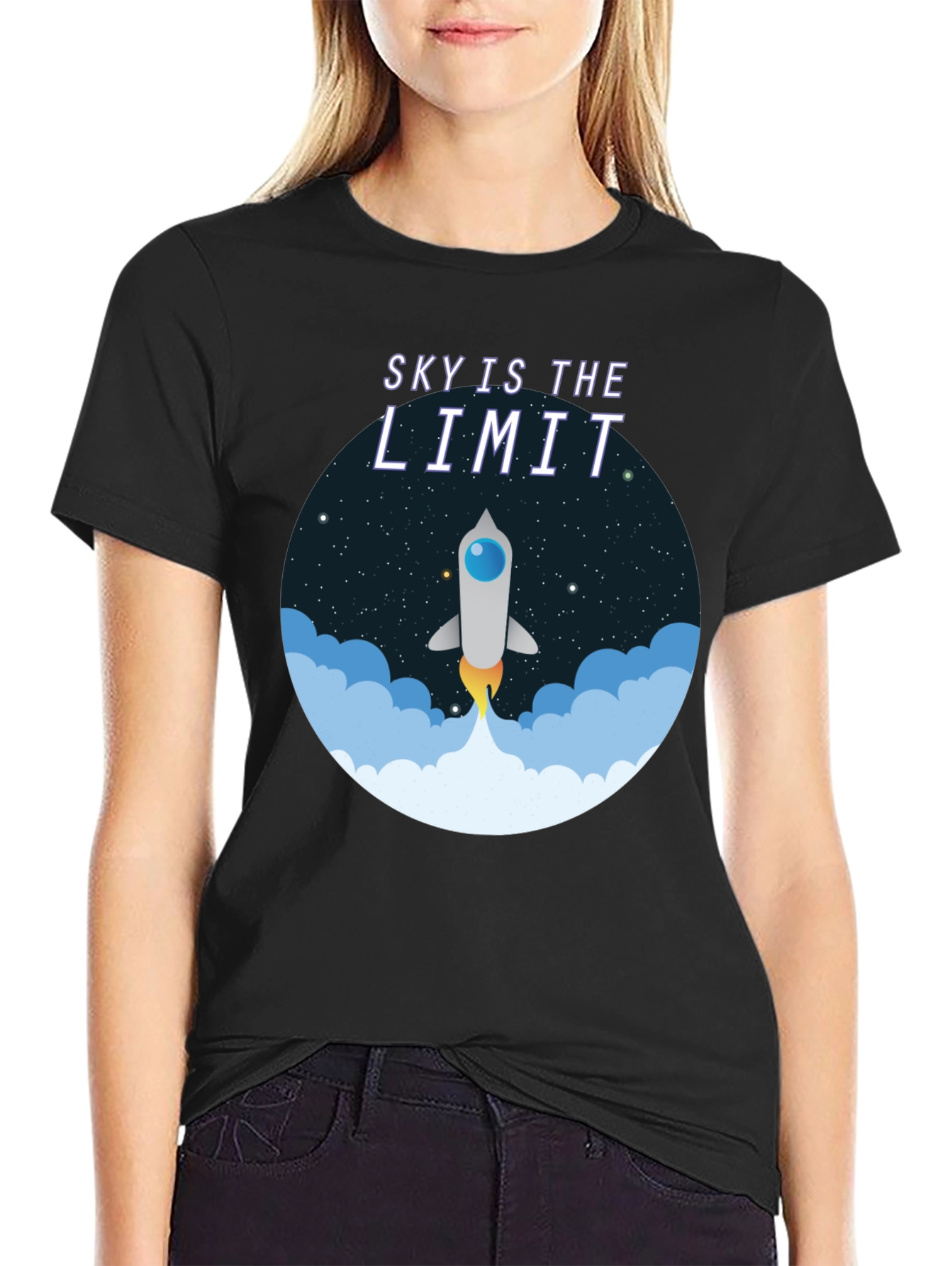 Sky is the Limit Rocket T-Shirt