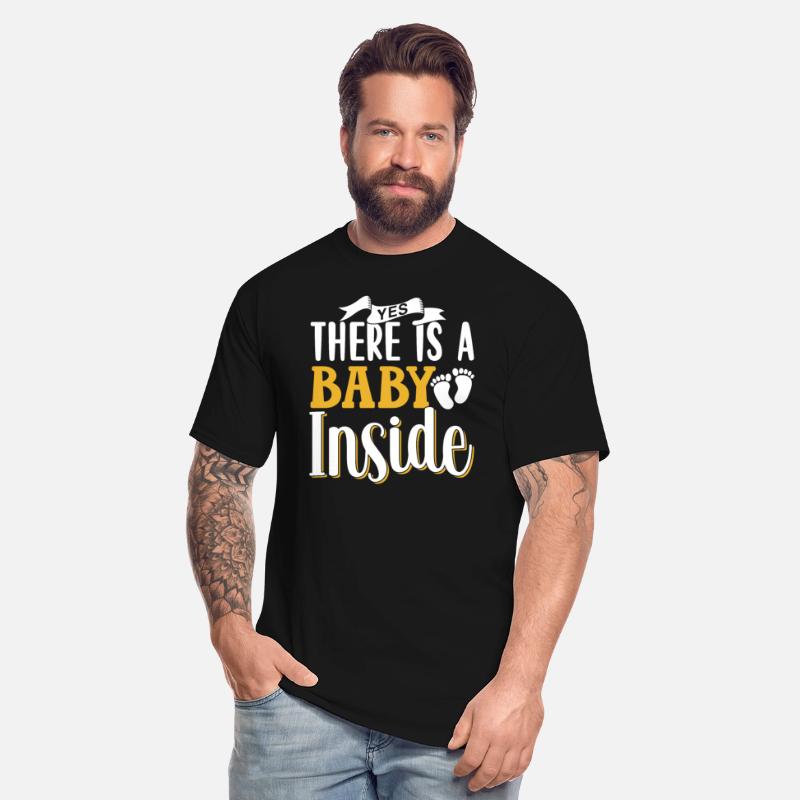 Yes There Is A Baby Inside Pregnant Pregnancy Cute