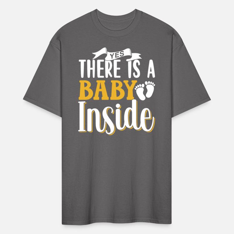 Yes There Is A Baby Inside Pregnant Pregnancy Cute