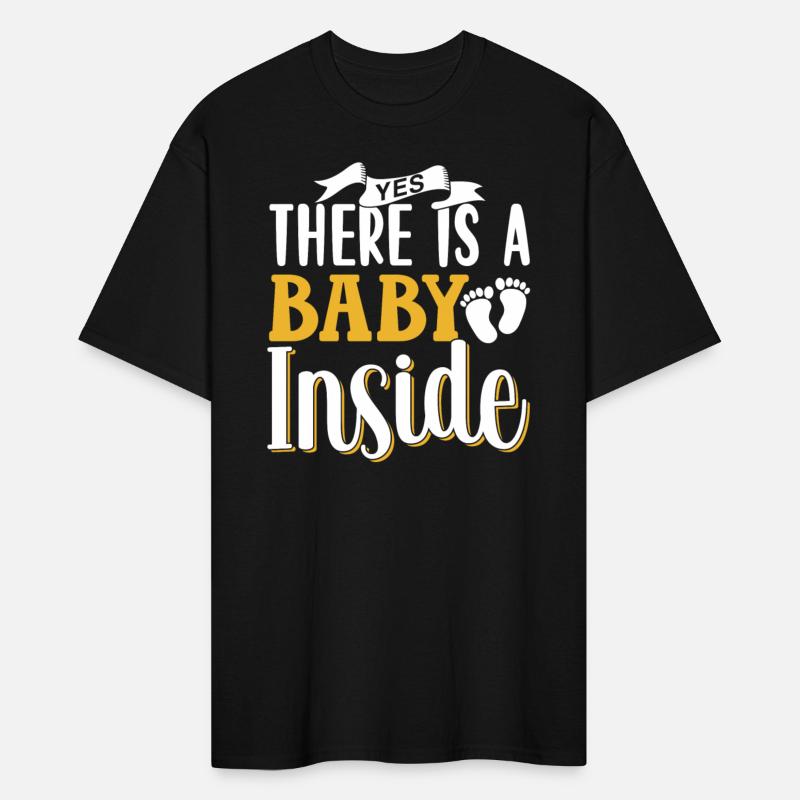 Yes There Is A Baby Inside Pregnant Pregnancy Cute