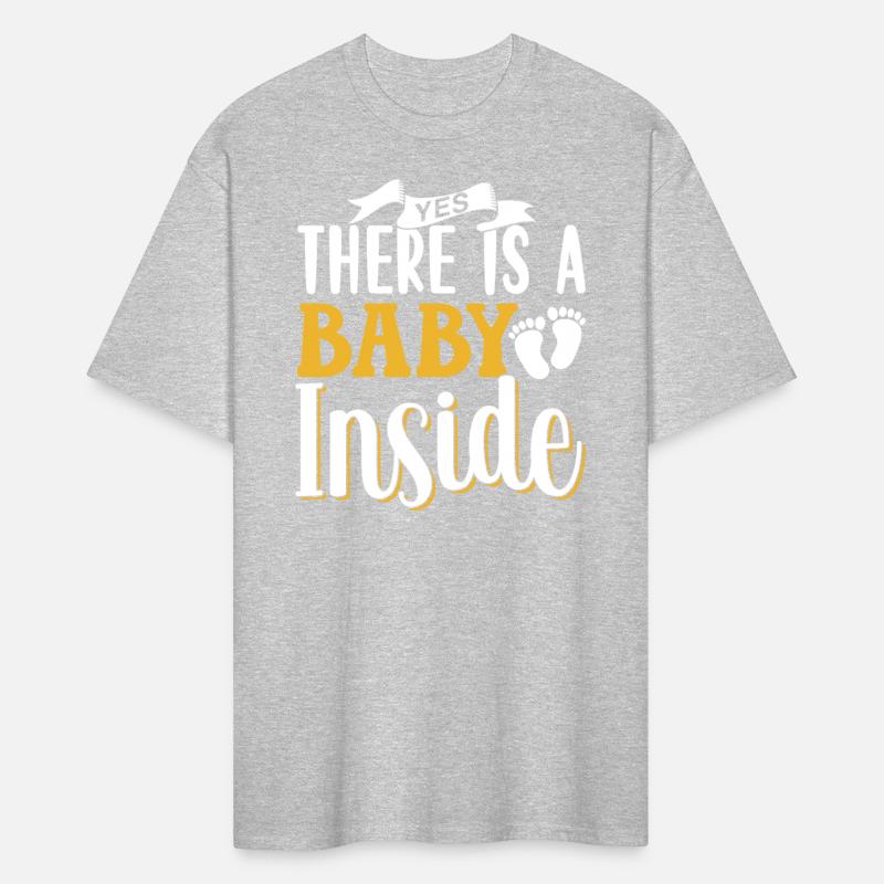 Yes There Is A Baby Inside Pregnant Pregnancy Cute