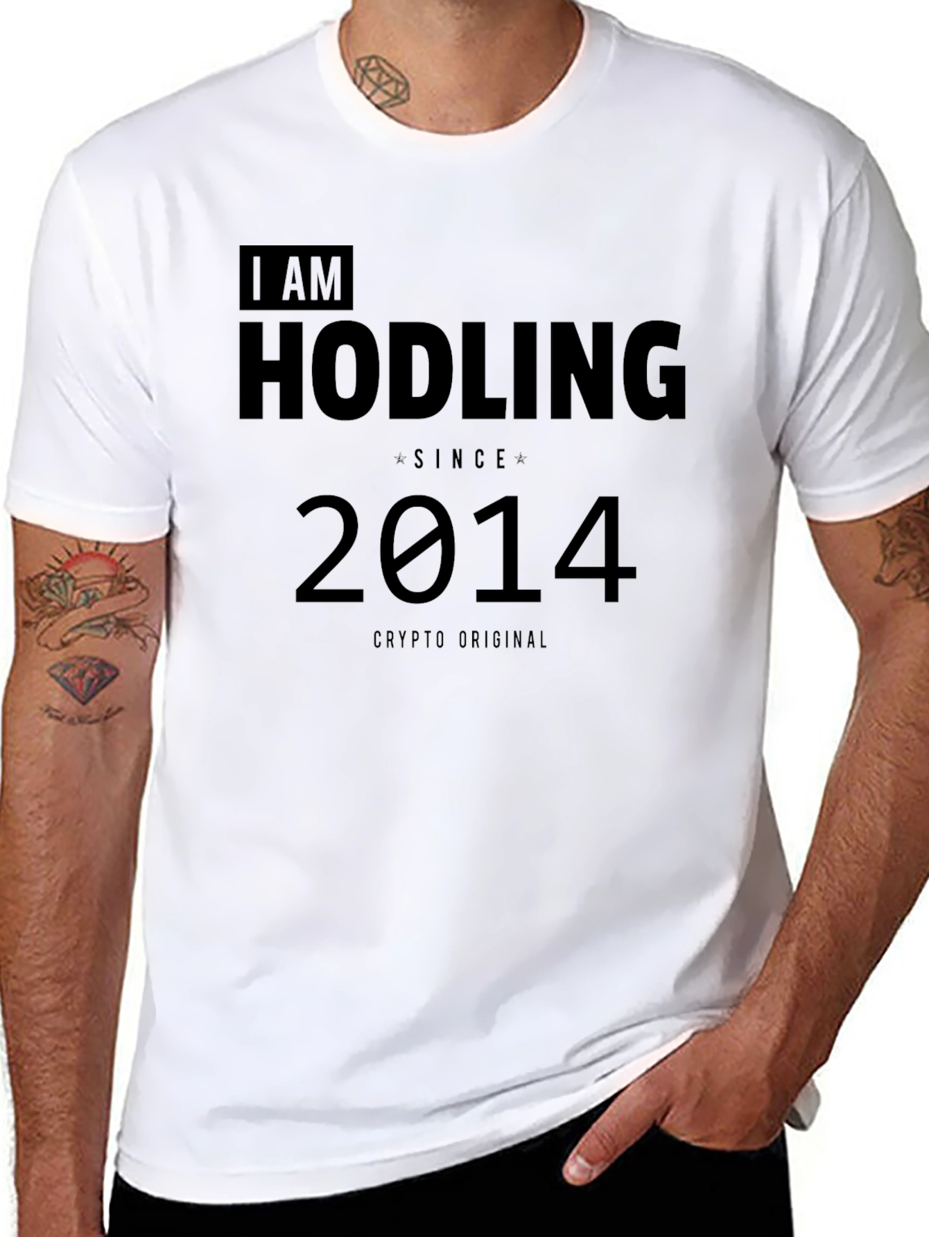 I Am Hodling Since 2014 Crypto T-Shirt
