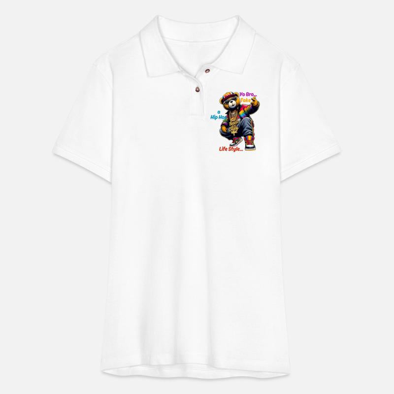"Yo Bro! Take a HipHop Life Style" Cute Rap Bear 1