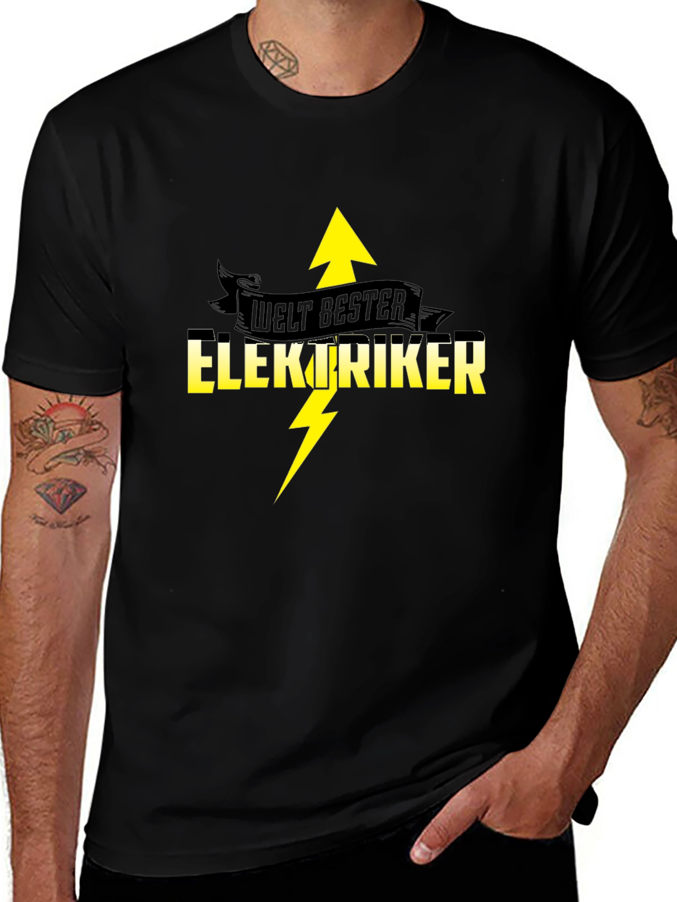 Welt Bester Elektriker T-Shirt - Electrician Gift