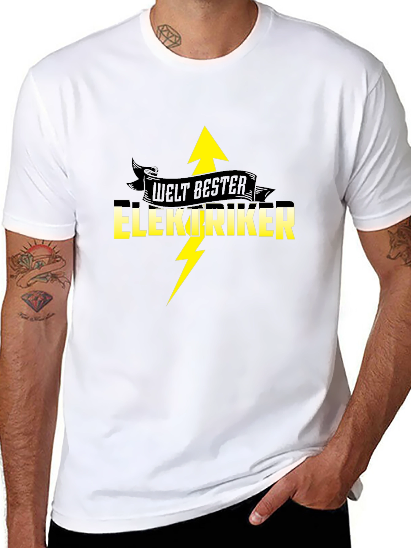 Welt Bester Elektriker T-Shirt - Electrician Gift
