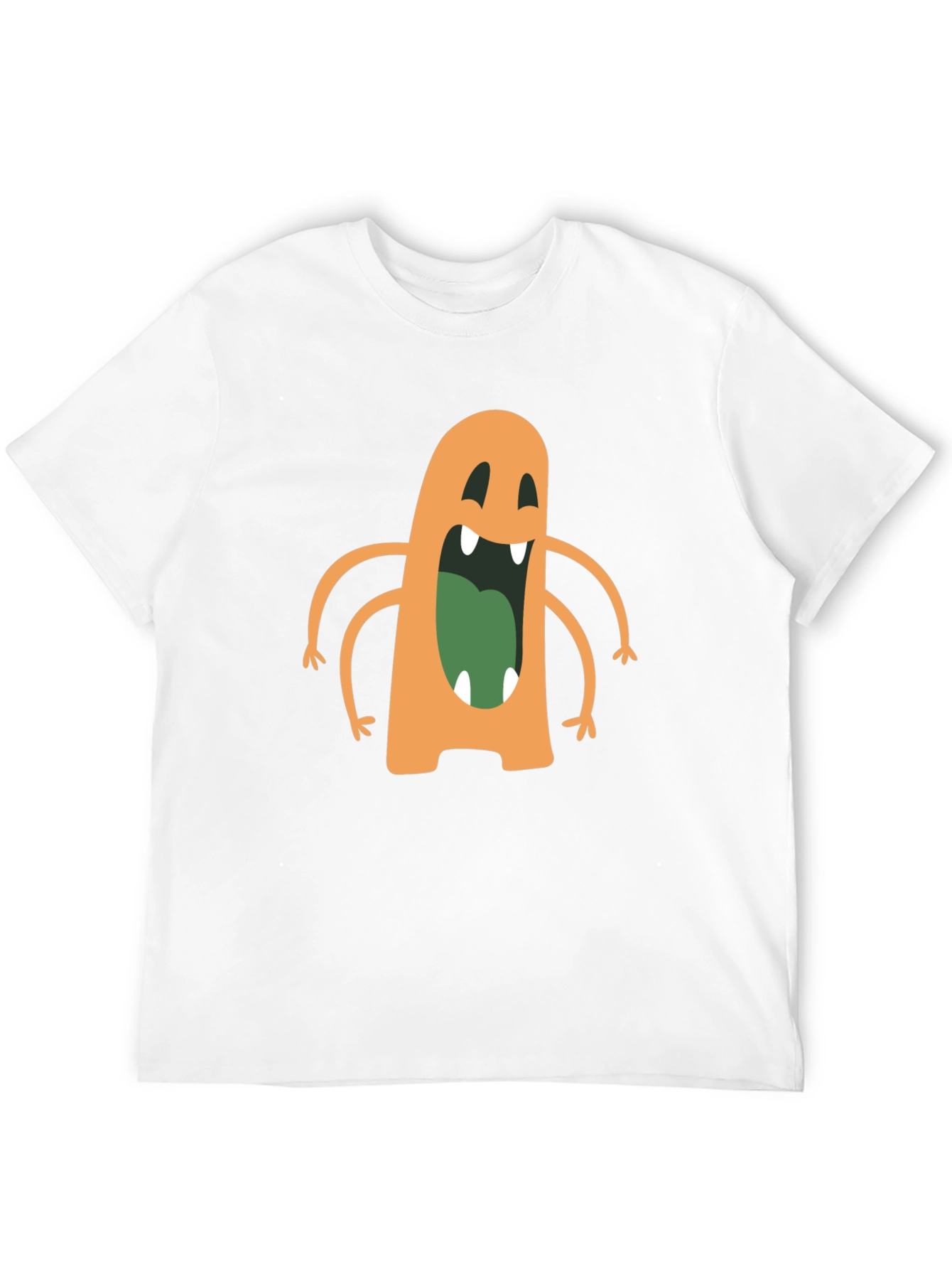Monster Graphic Black T-Shirt