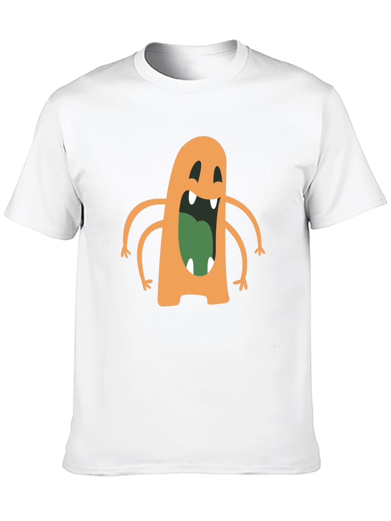 Monster Graphic Black T-Shirt
