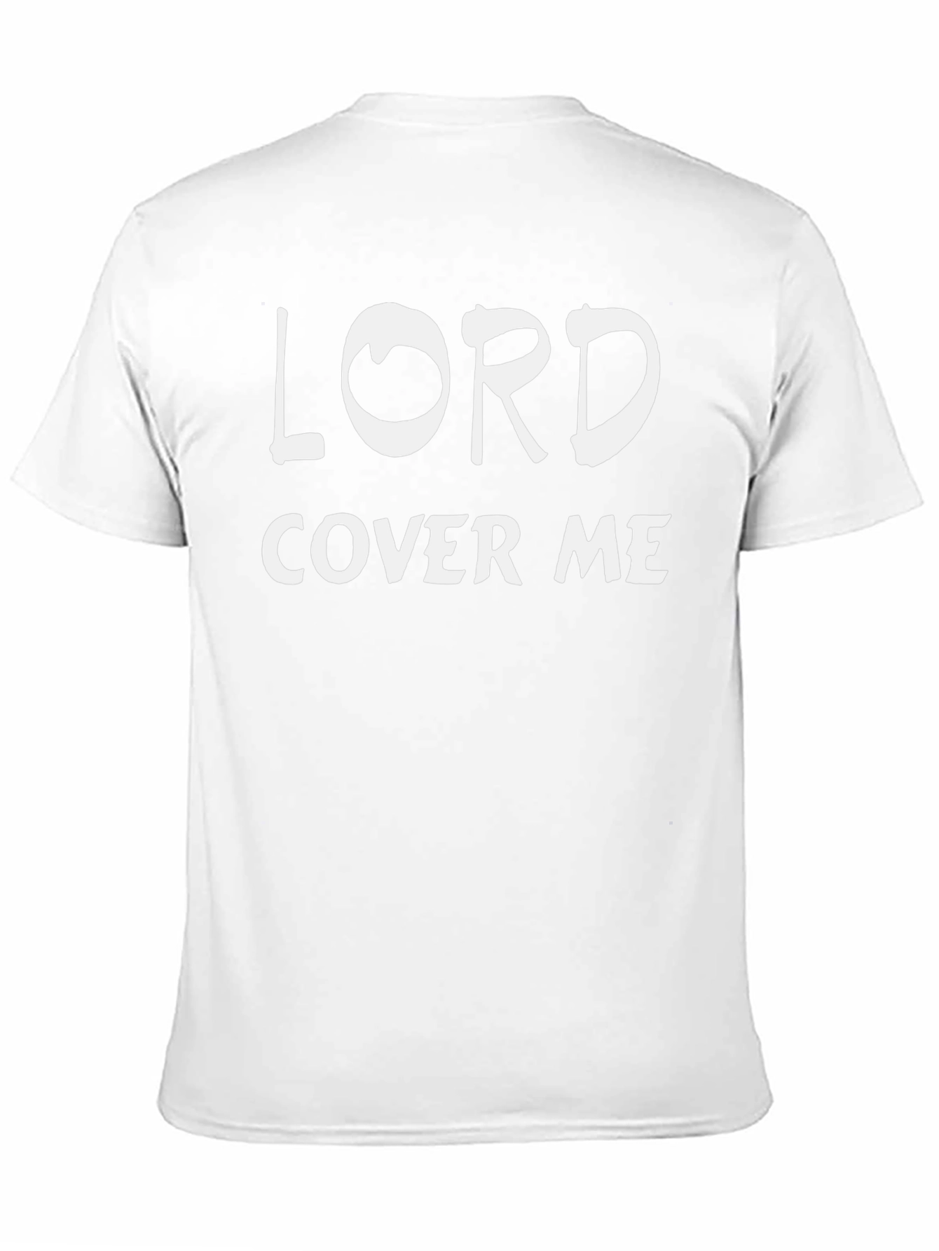 Lord Cover Me Black T-Shirt