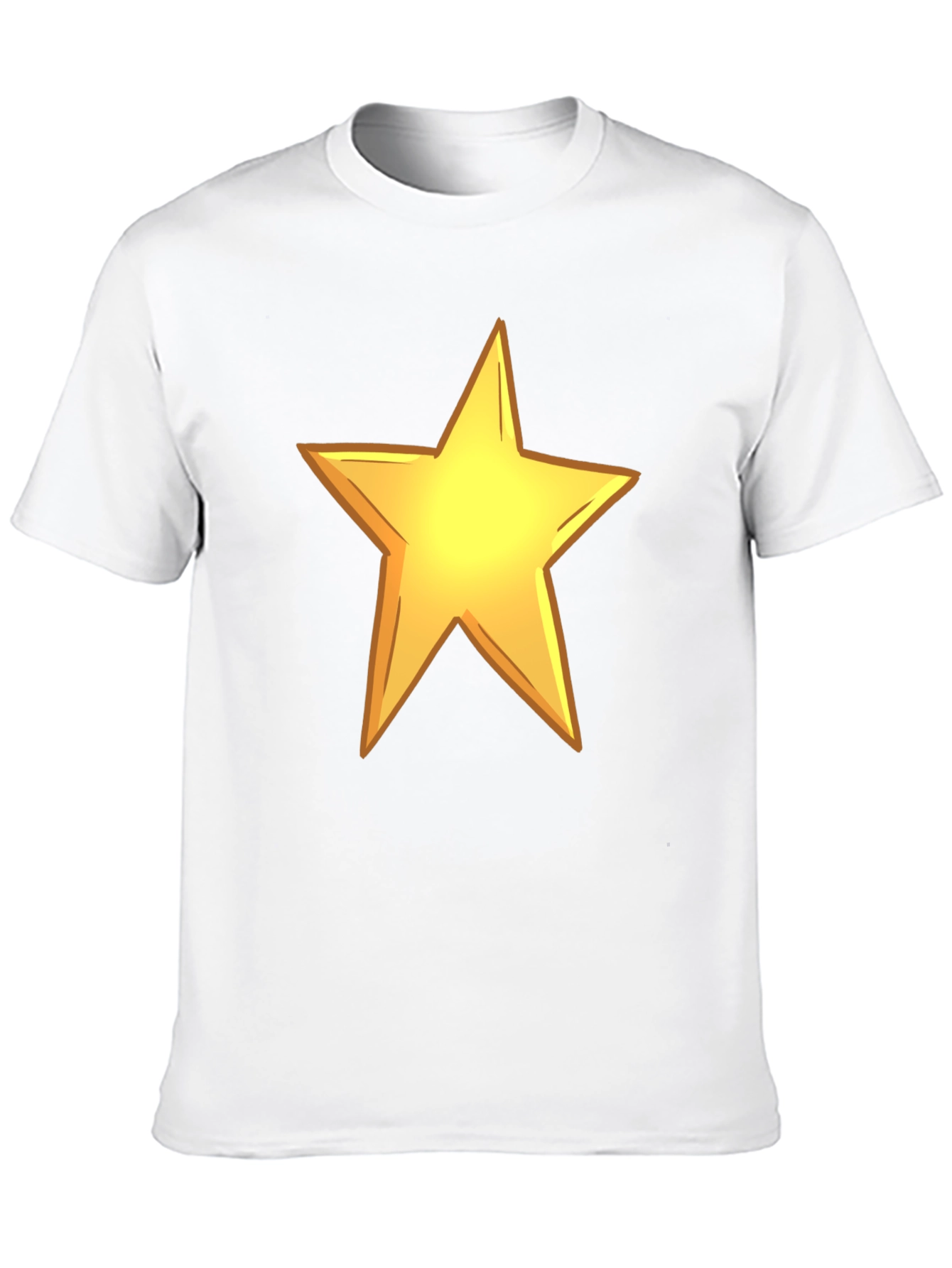 Bold Star Graphic Black Tee