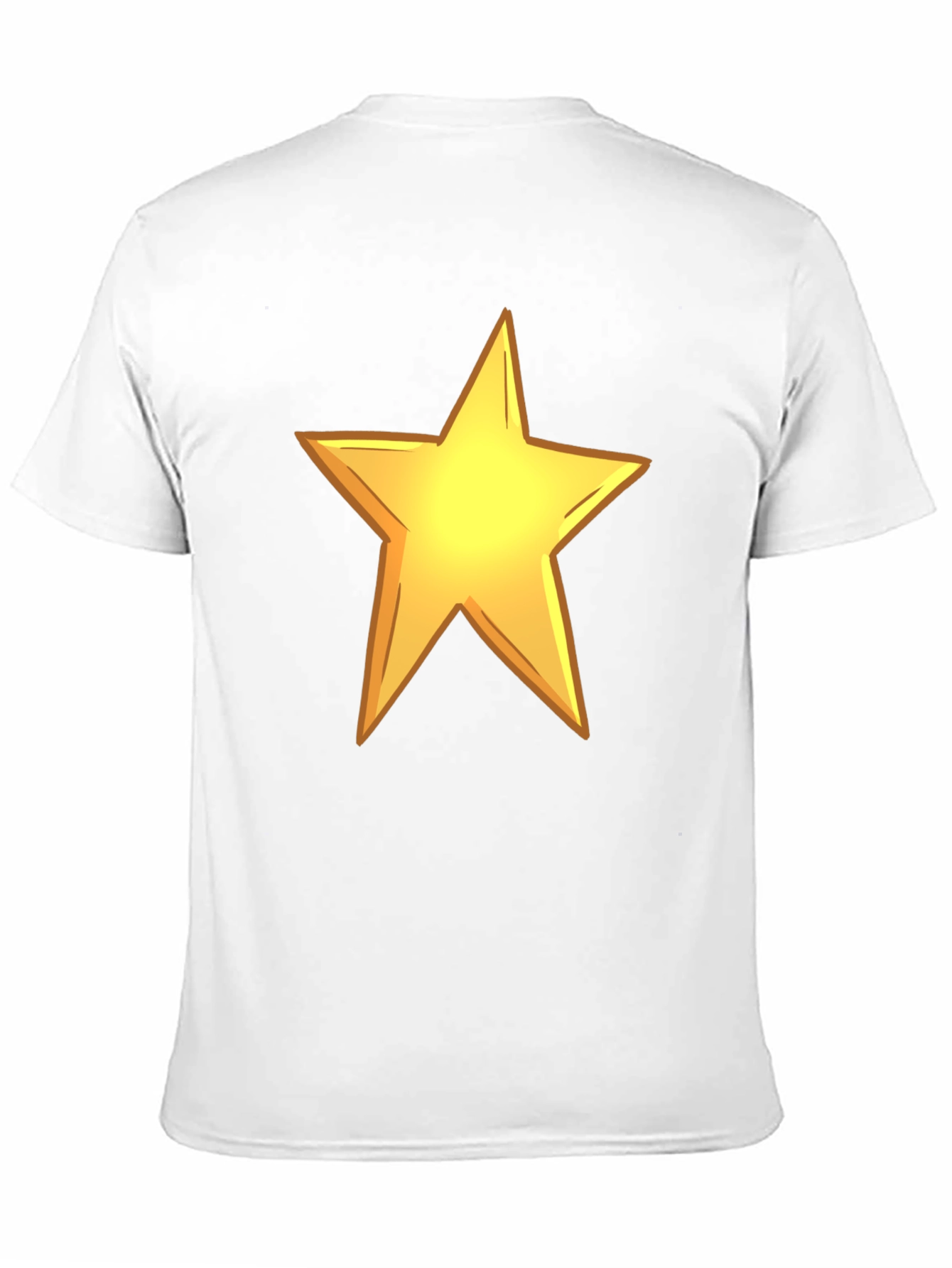 Bold Star Graphic Black Tee