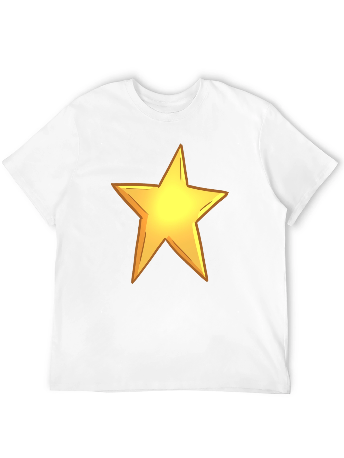 Bold Star Graphic Black Tee