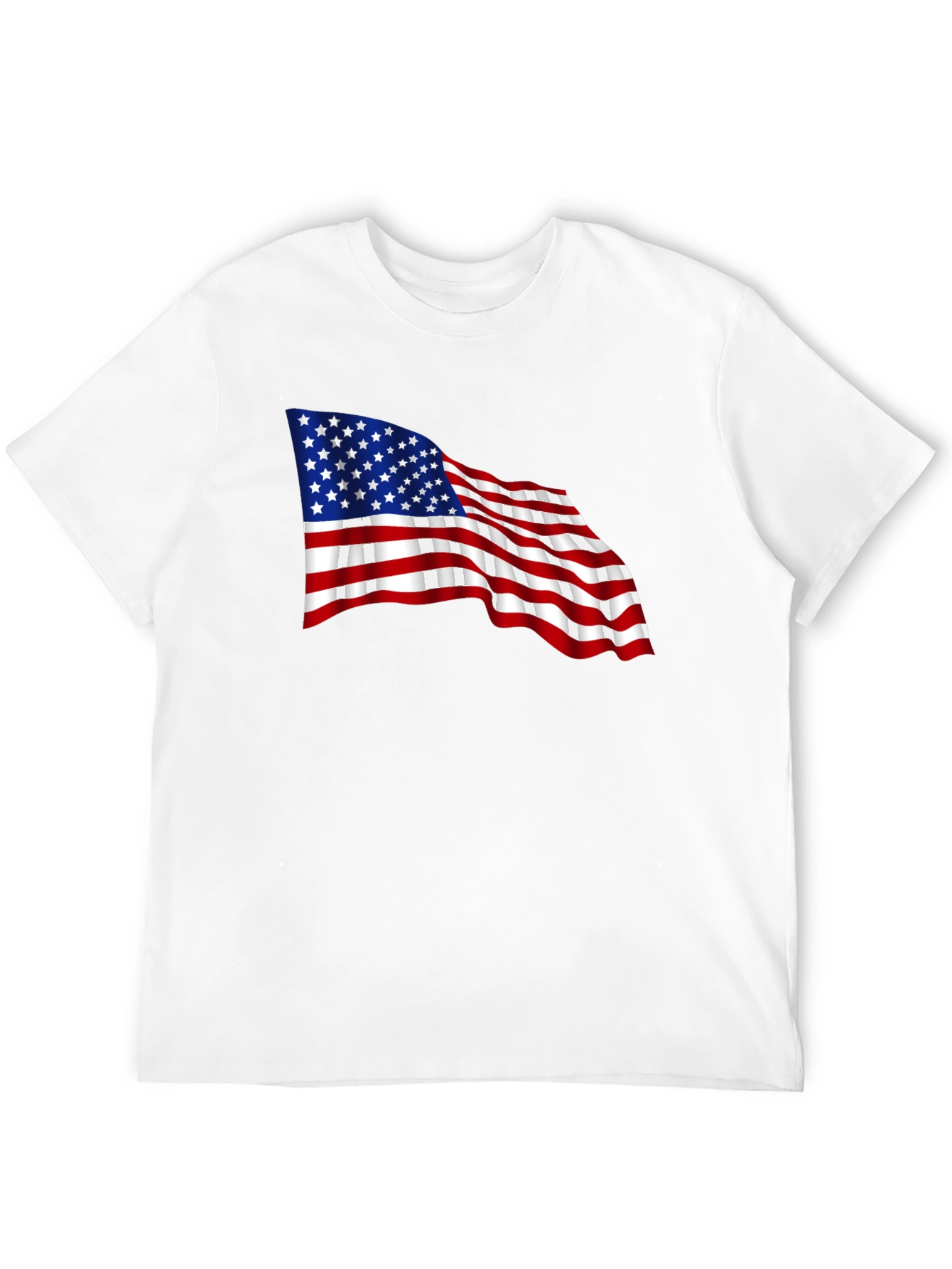 American Flag Graphic T-Shirt - Patriotic Pride