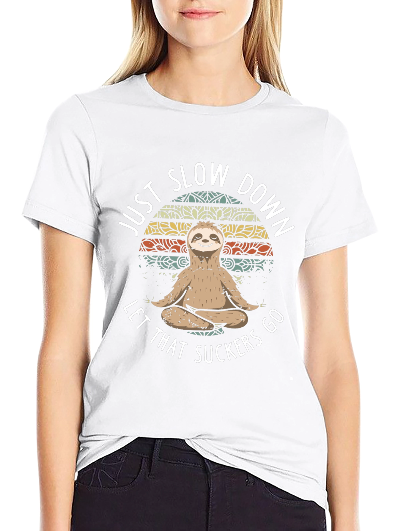 Just Slow Down Sloth T-Shirt